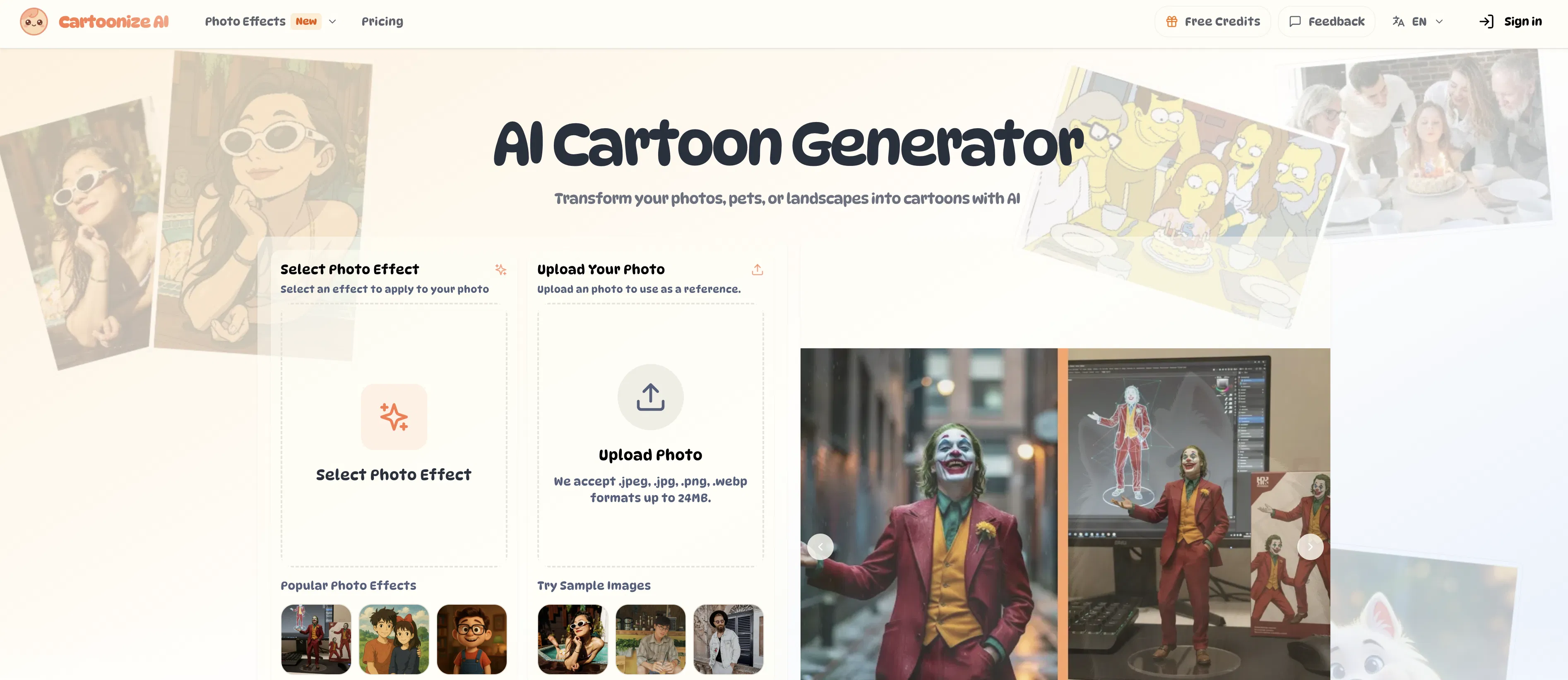 Cartoonize AI