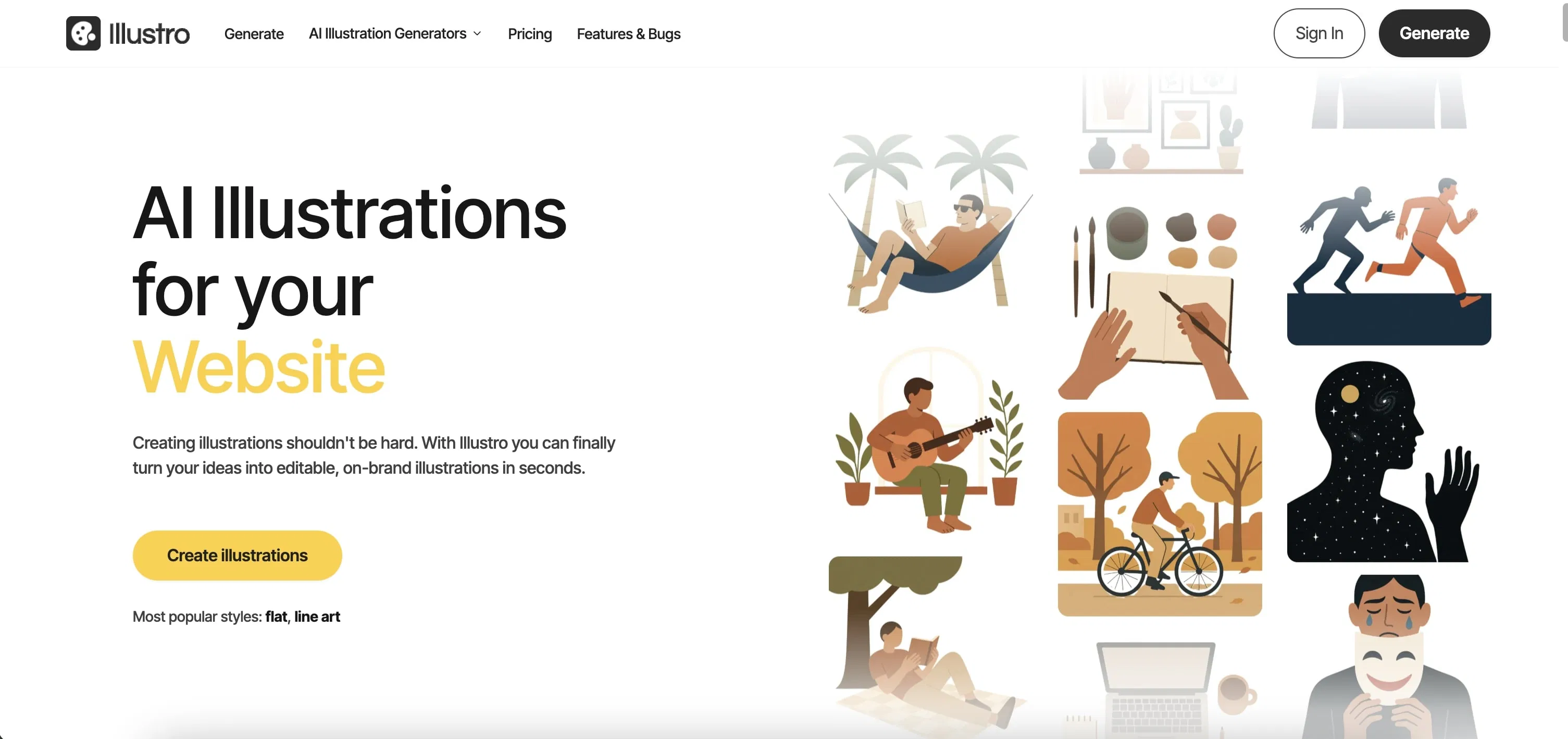Illustro - AI Illustration Generator