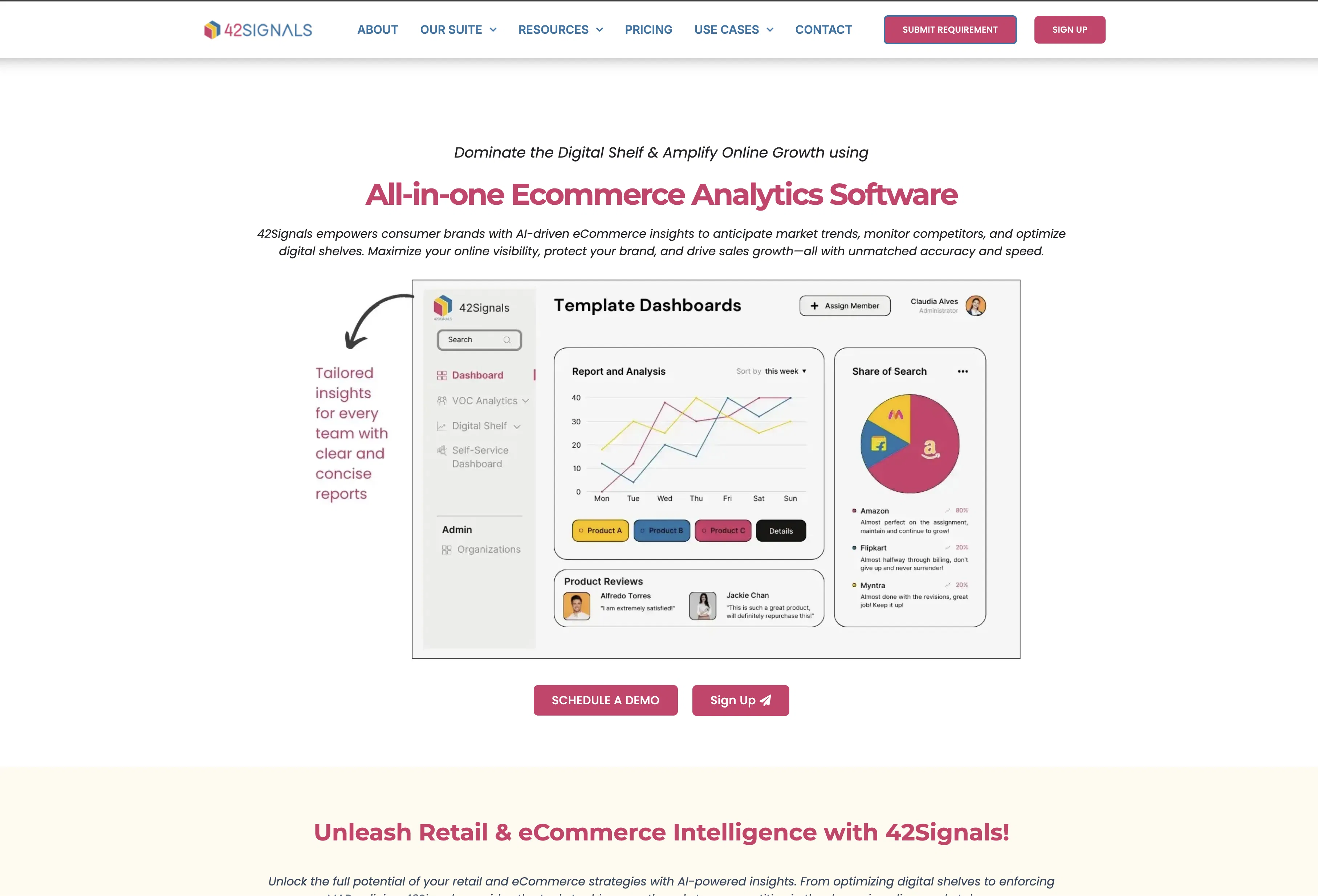 42Signals screenshot