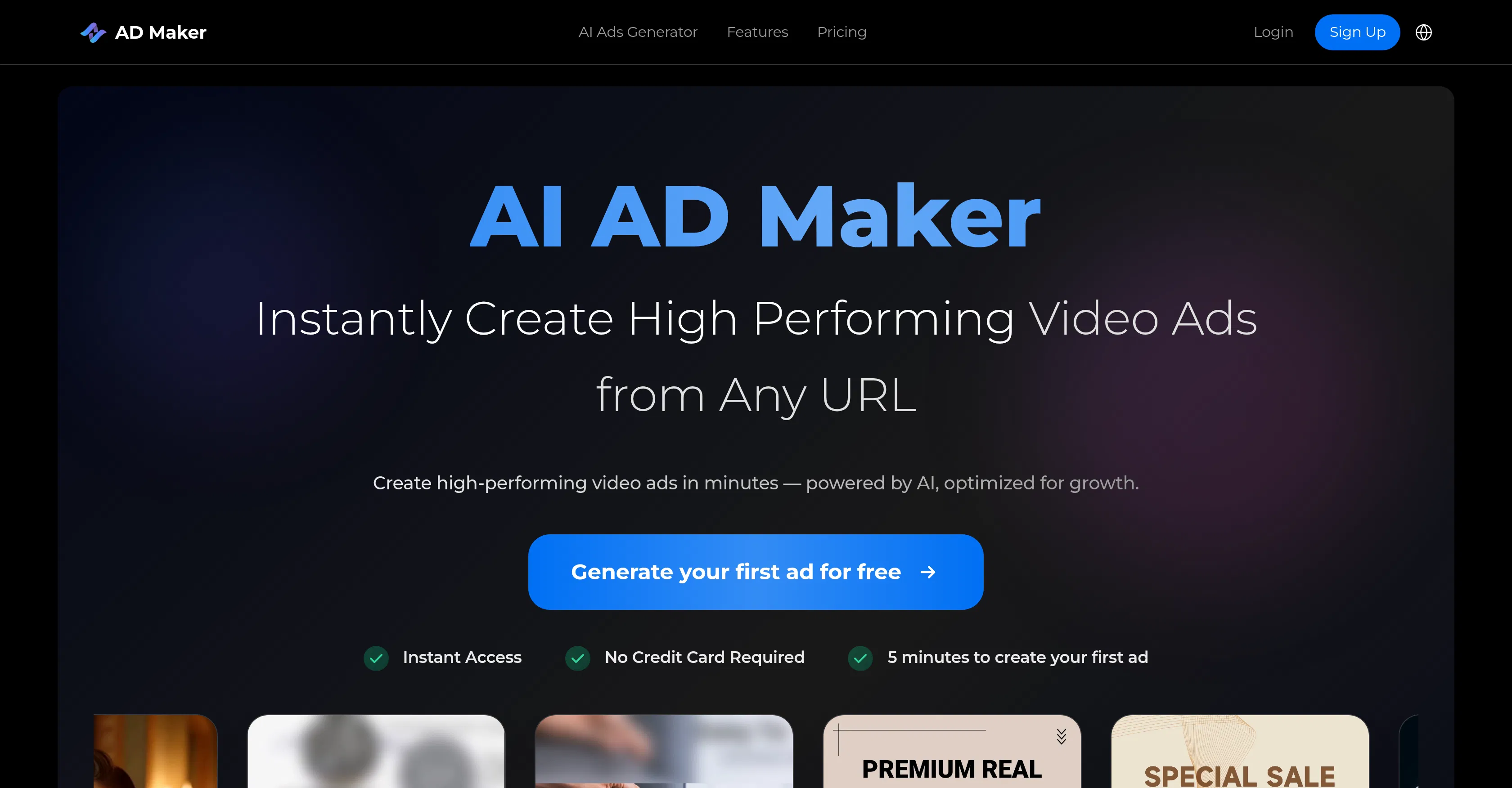AI AD Maker screenshot