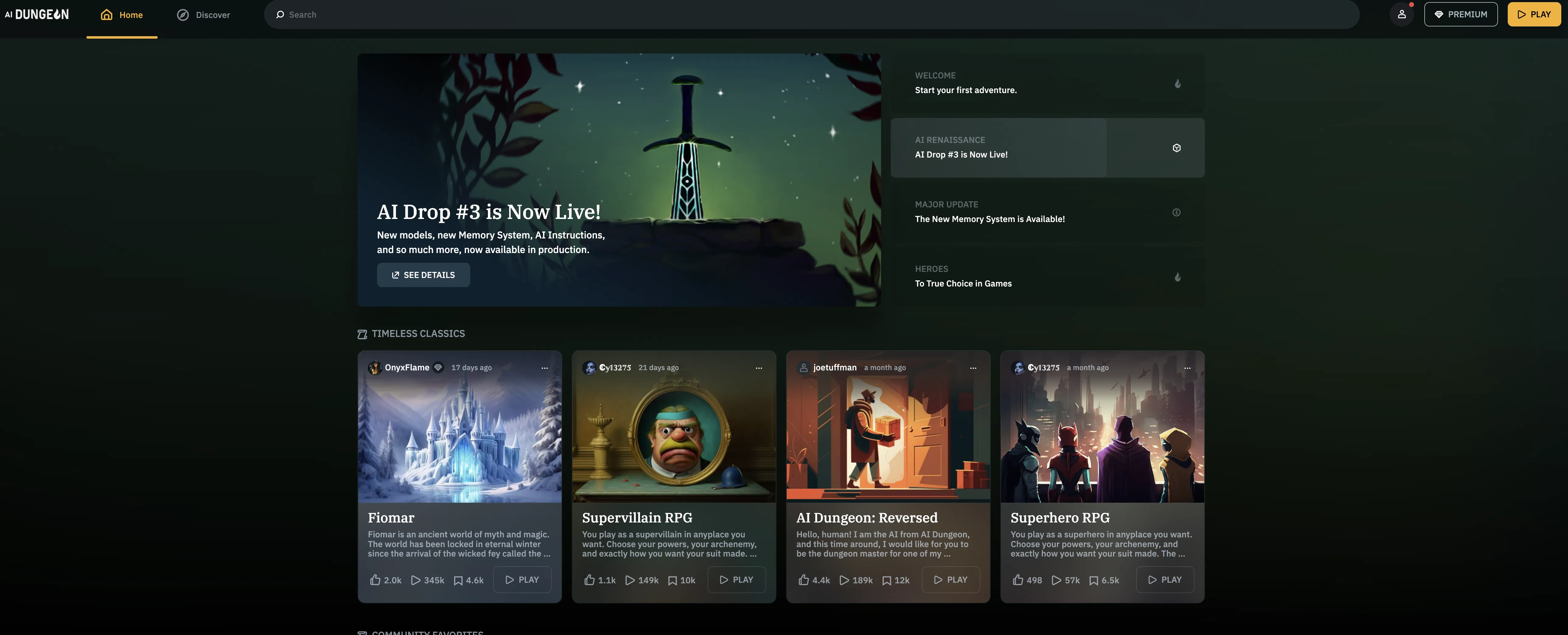 AI Dungeon screenshot