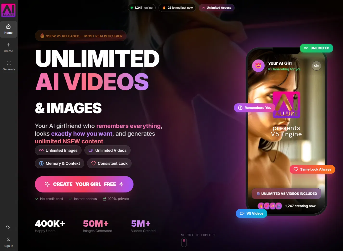 AI Girls by aiAllure screenshot