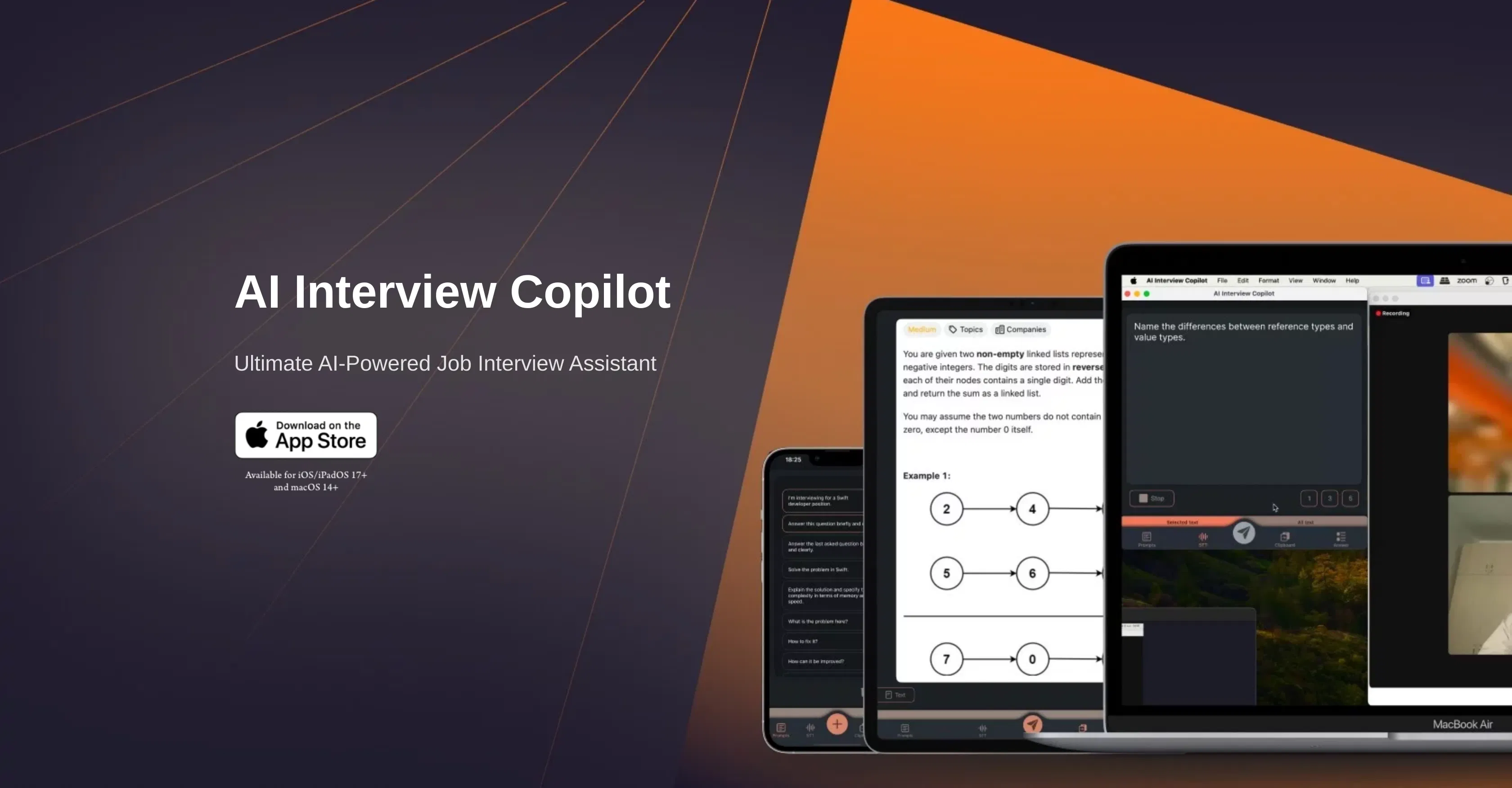 AI Interview Copilot screenshot