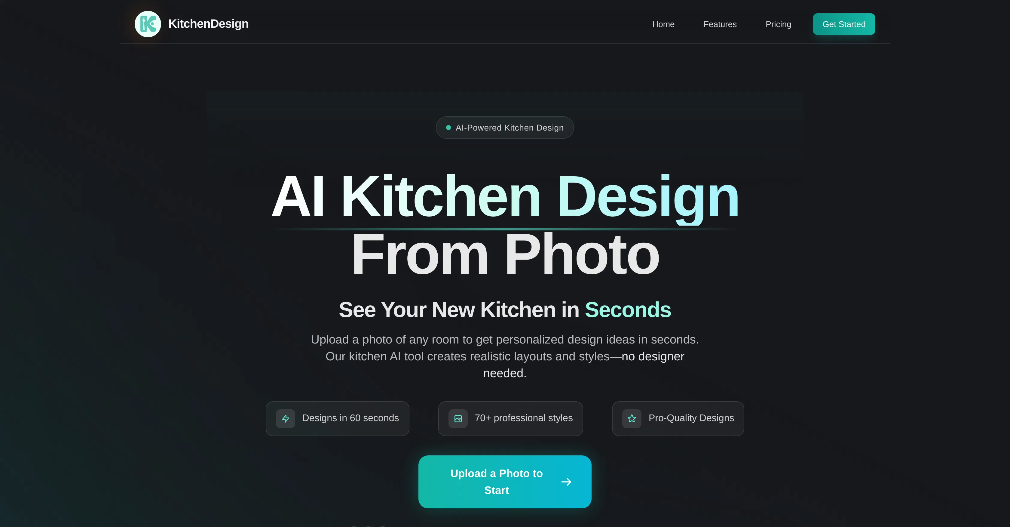AI Kitchen Design screenshot