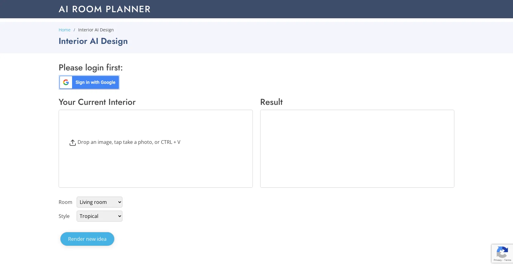 AI Room Planner screenshot