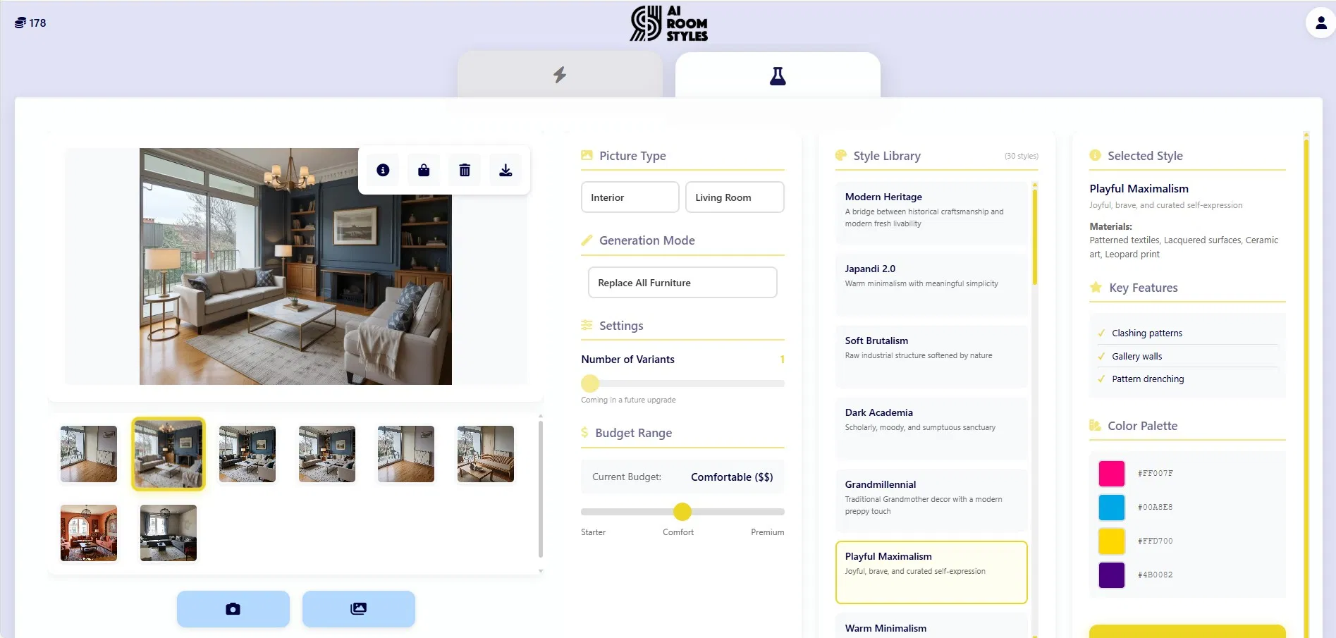 AI Room Styles screenshot