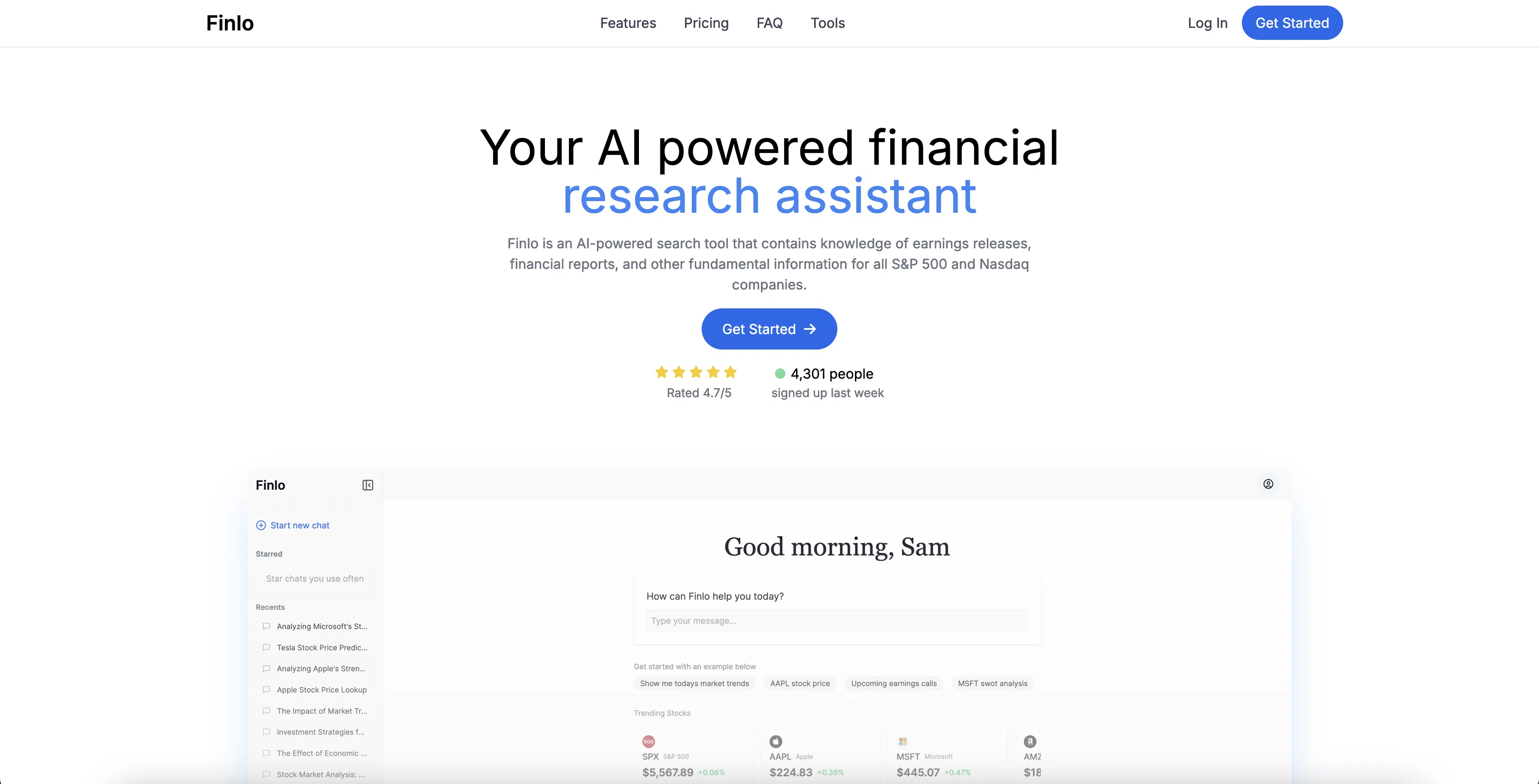 Ai Stock Research screenshot