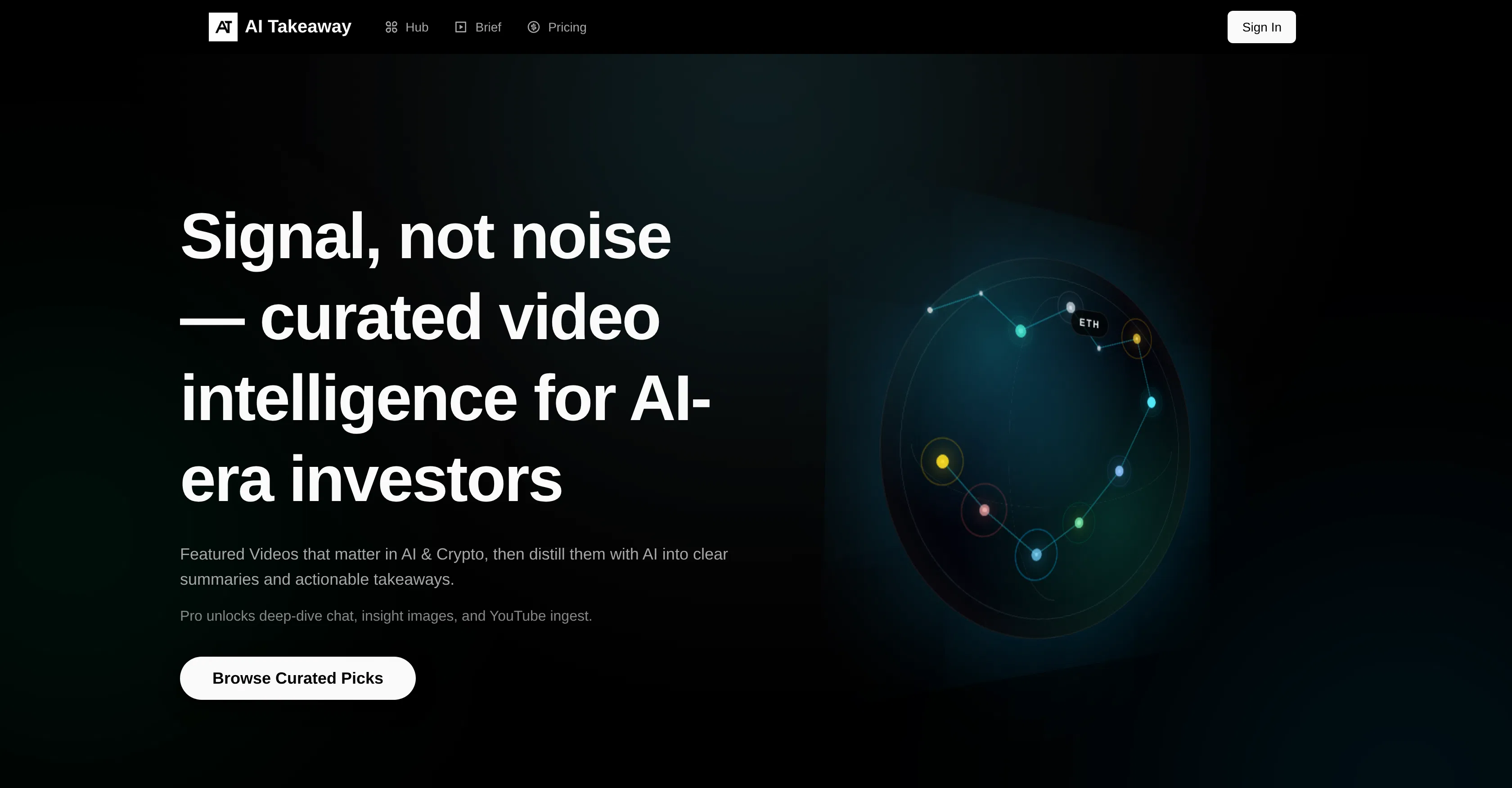 AI Takeaway screenshot