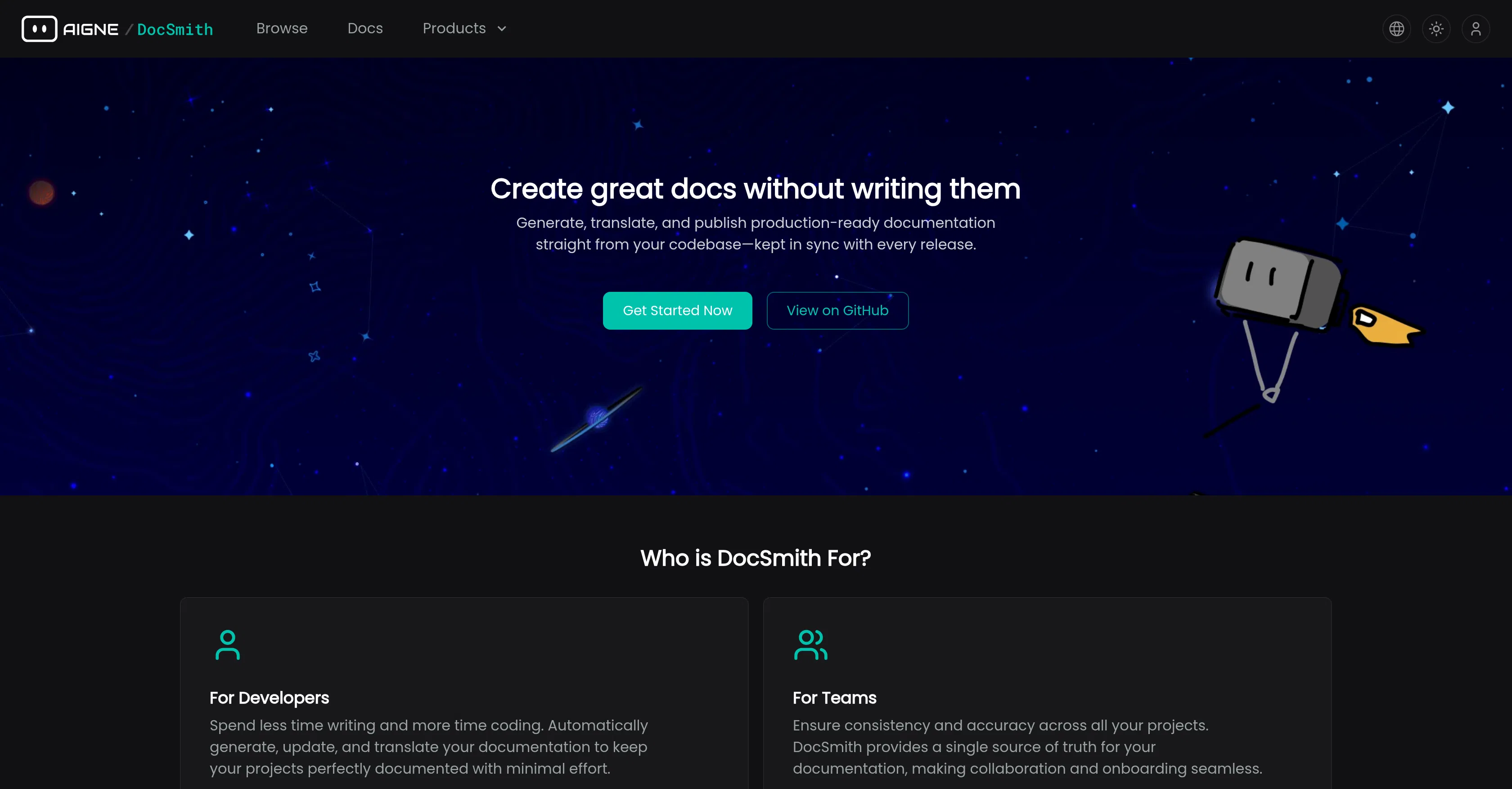 AIGNE DocSmith screenshot