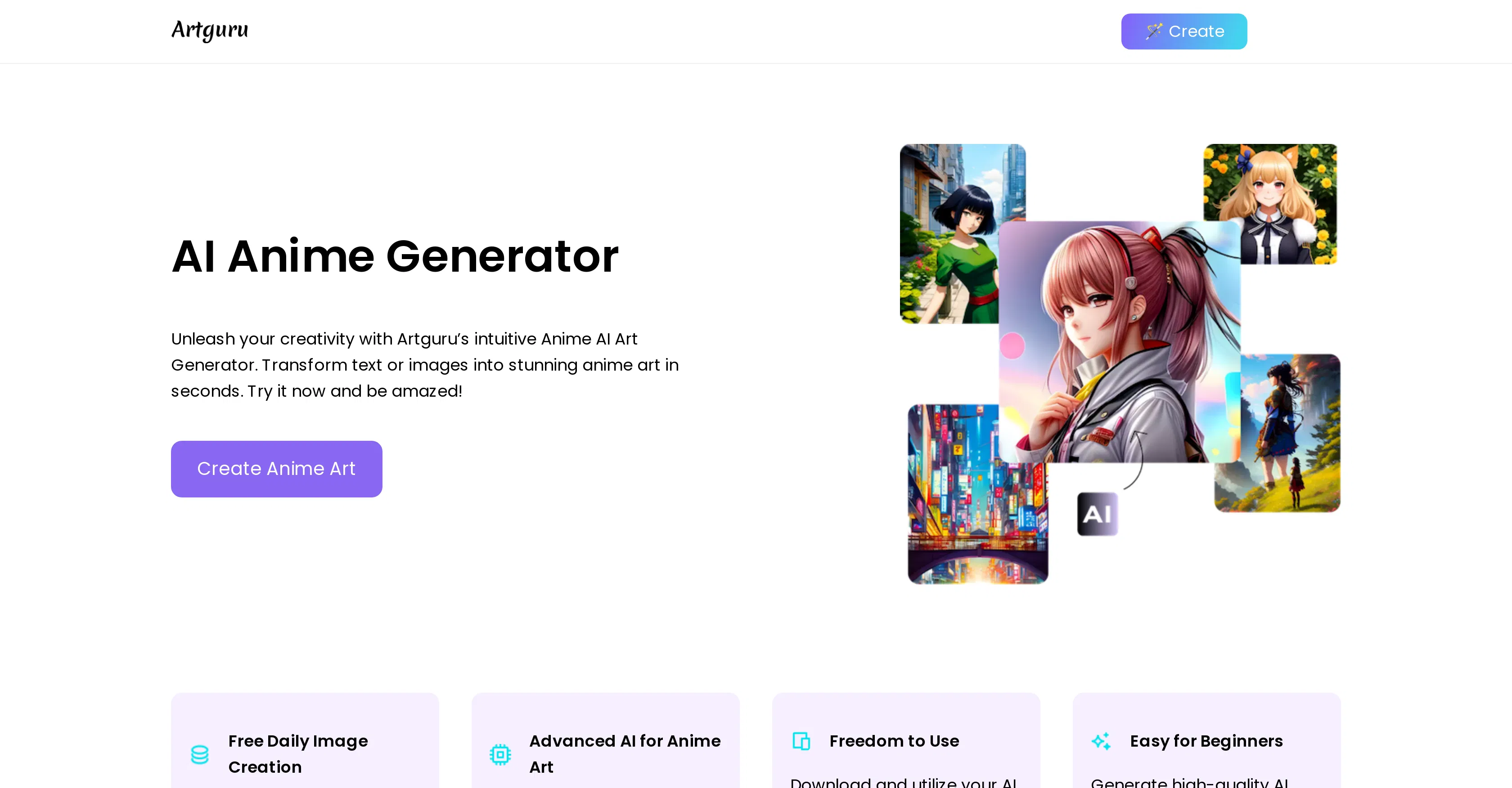 Anime Generator by Artguru screenshot