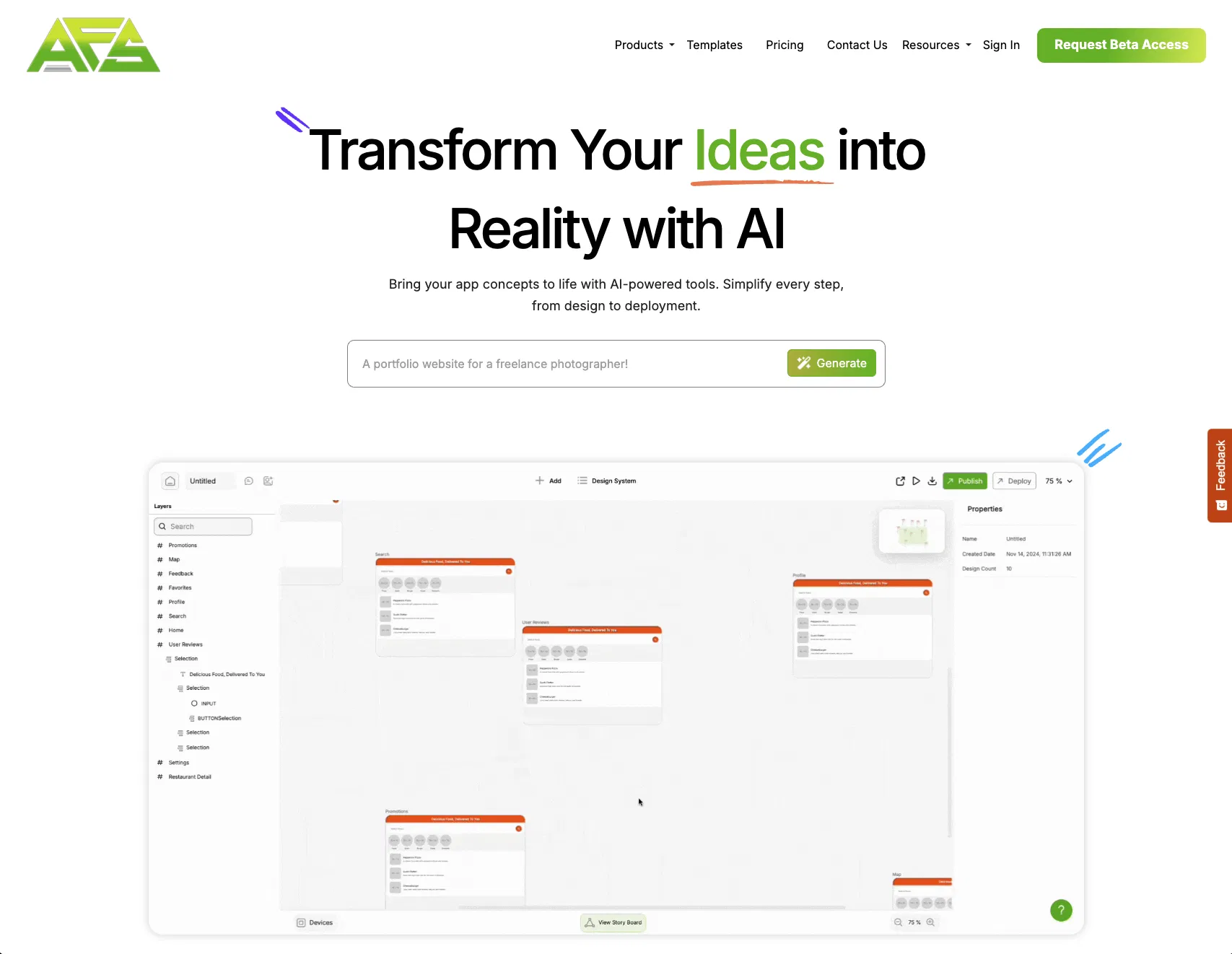 AppForceStudio screenshot