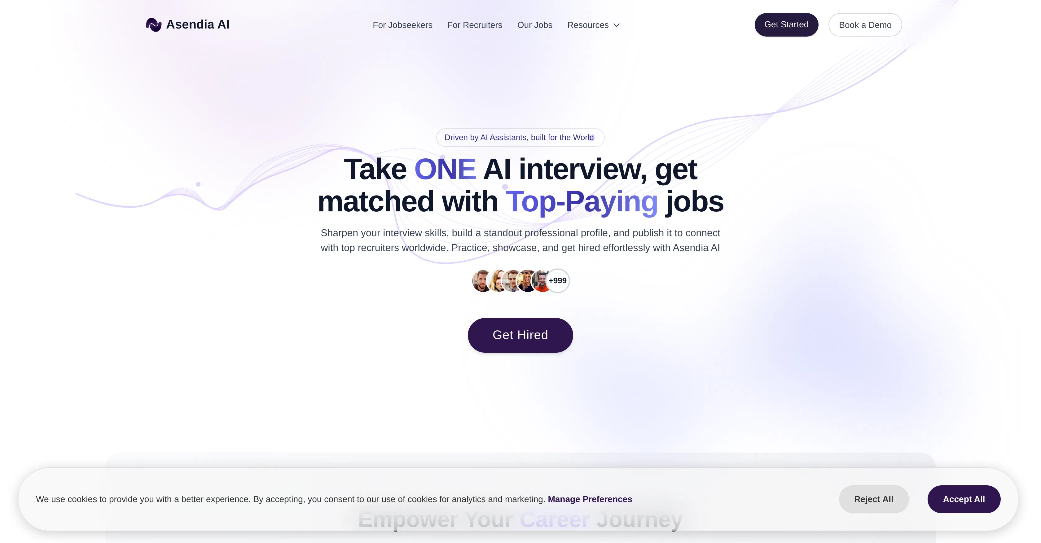 Asendia AI screenshot