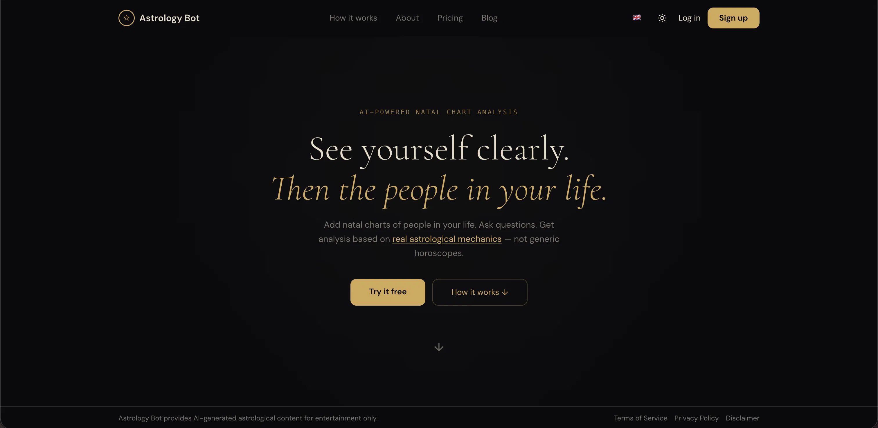 Astrology Bot screenshot