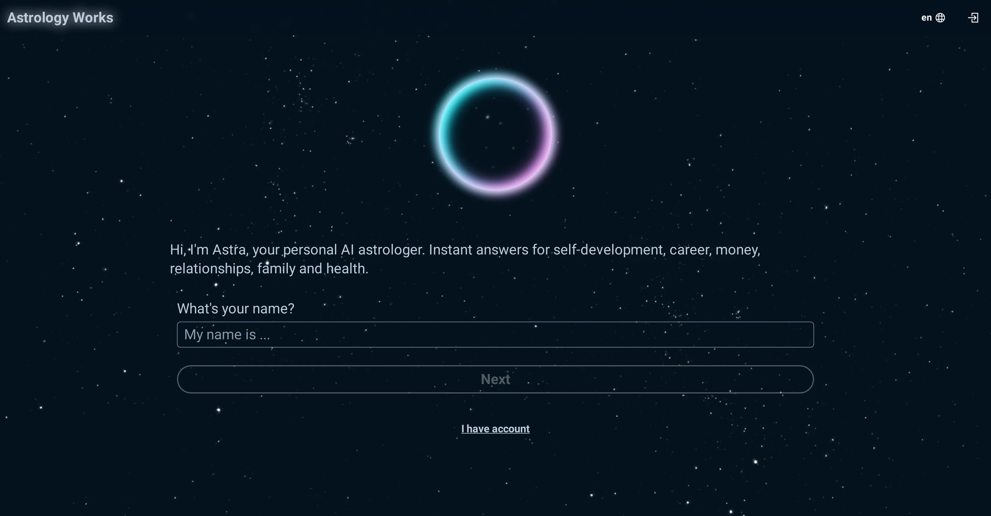Astrology Works screenshot