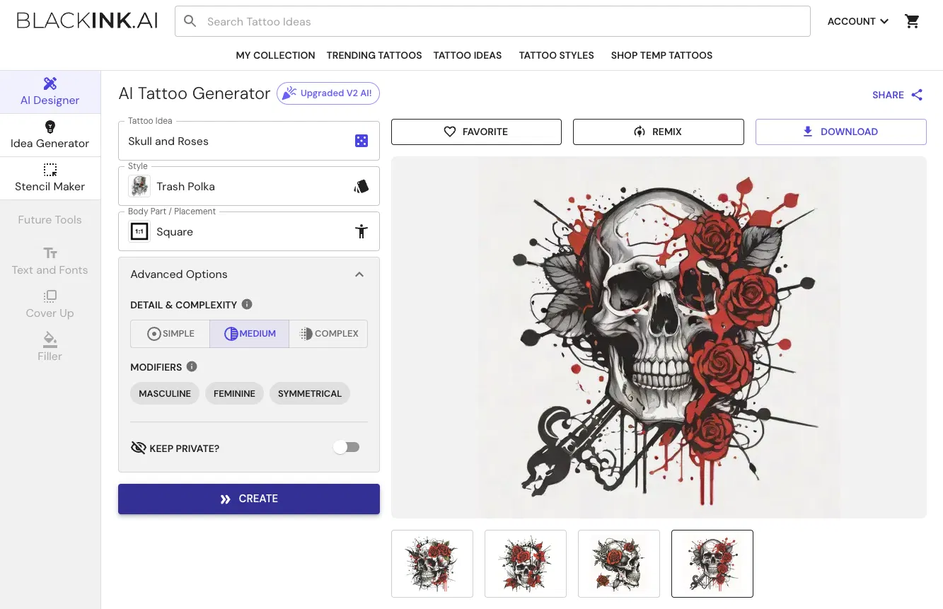 BlackInk.AI screenshot