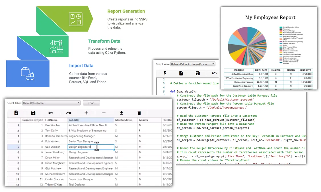 BlazorData screenshot