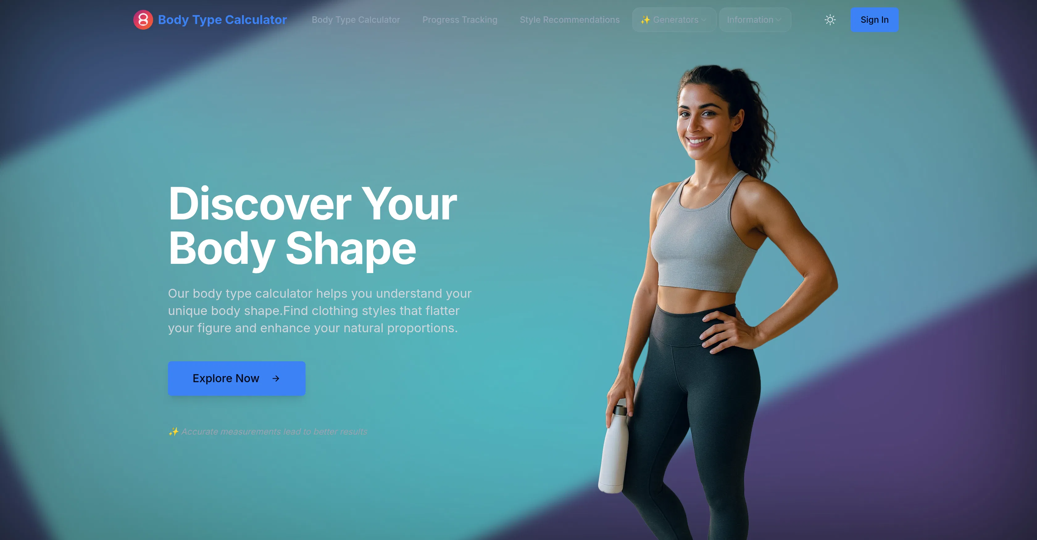 Body Type Calculator screenshot