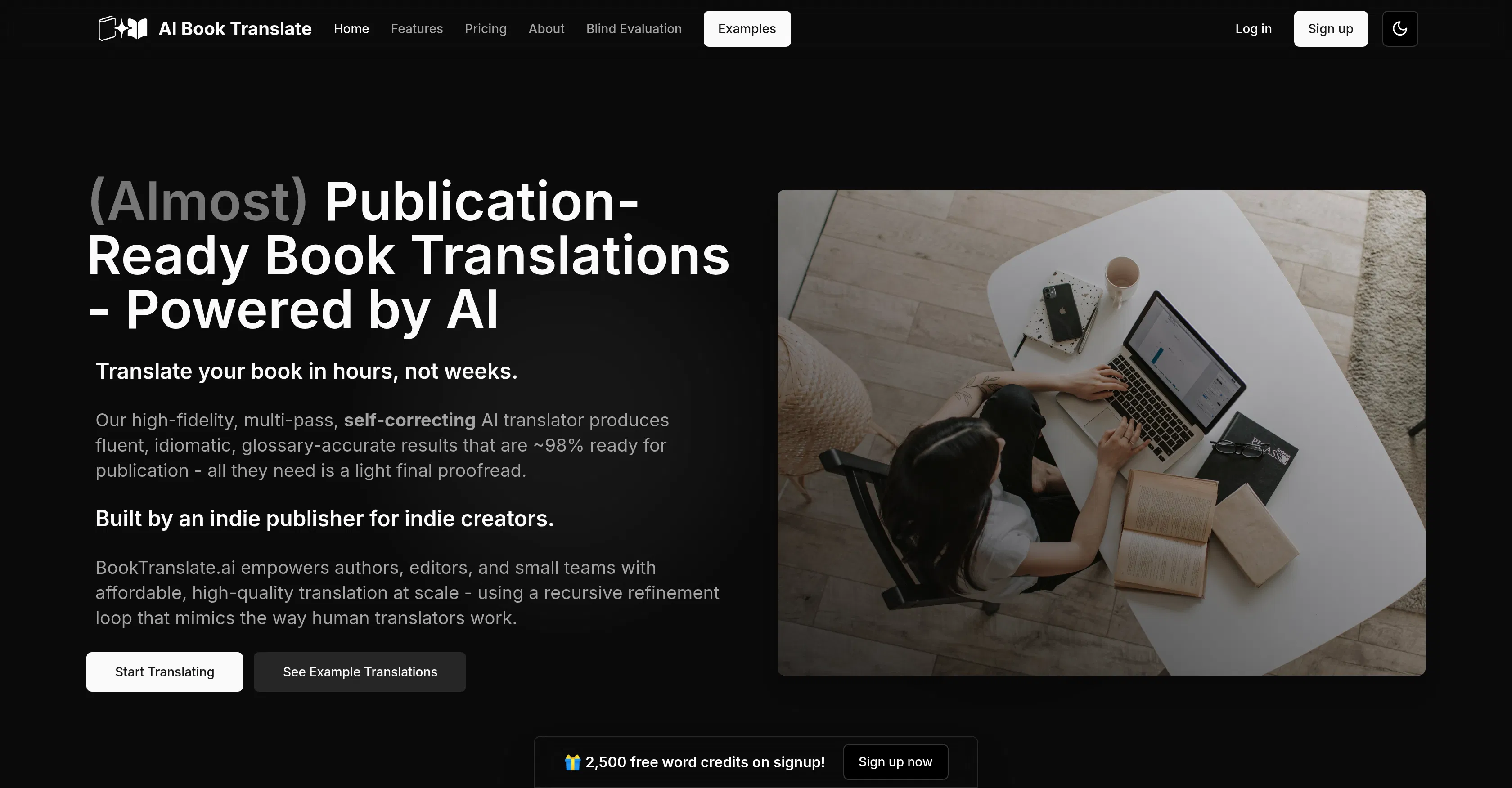 BookTranslate.ai screenshot