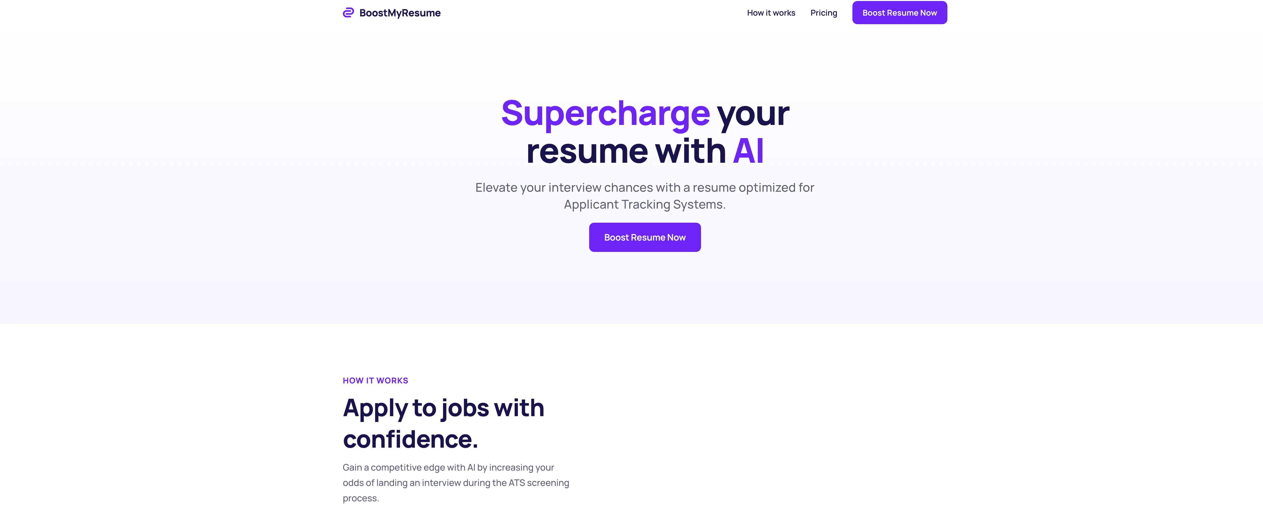 BoostMyResume screenshot