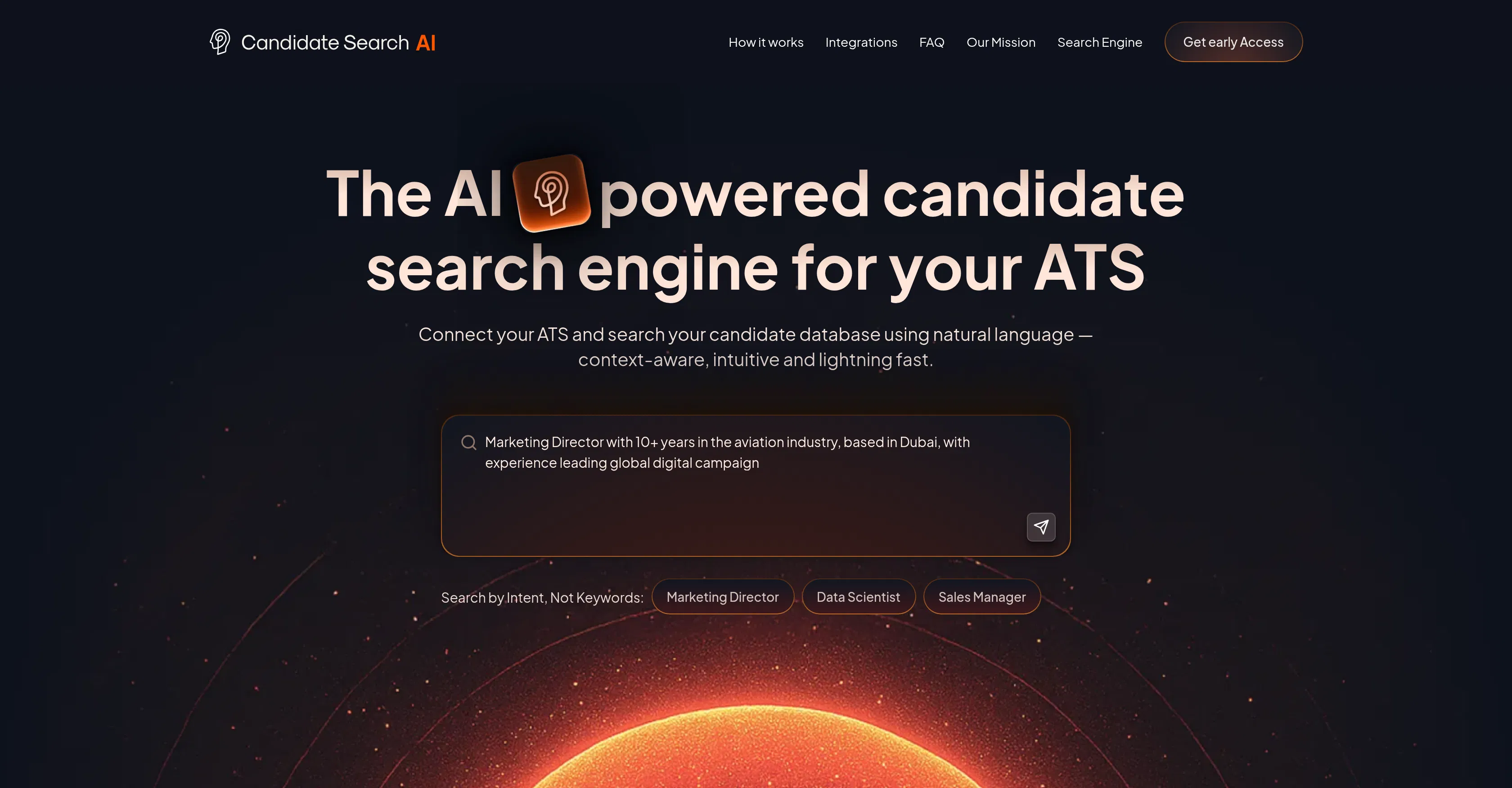 Candidate Search AI screenshot