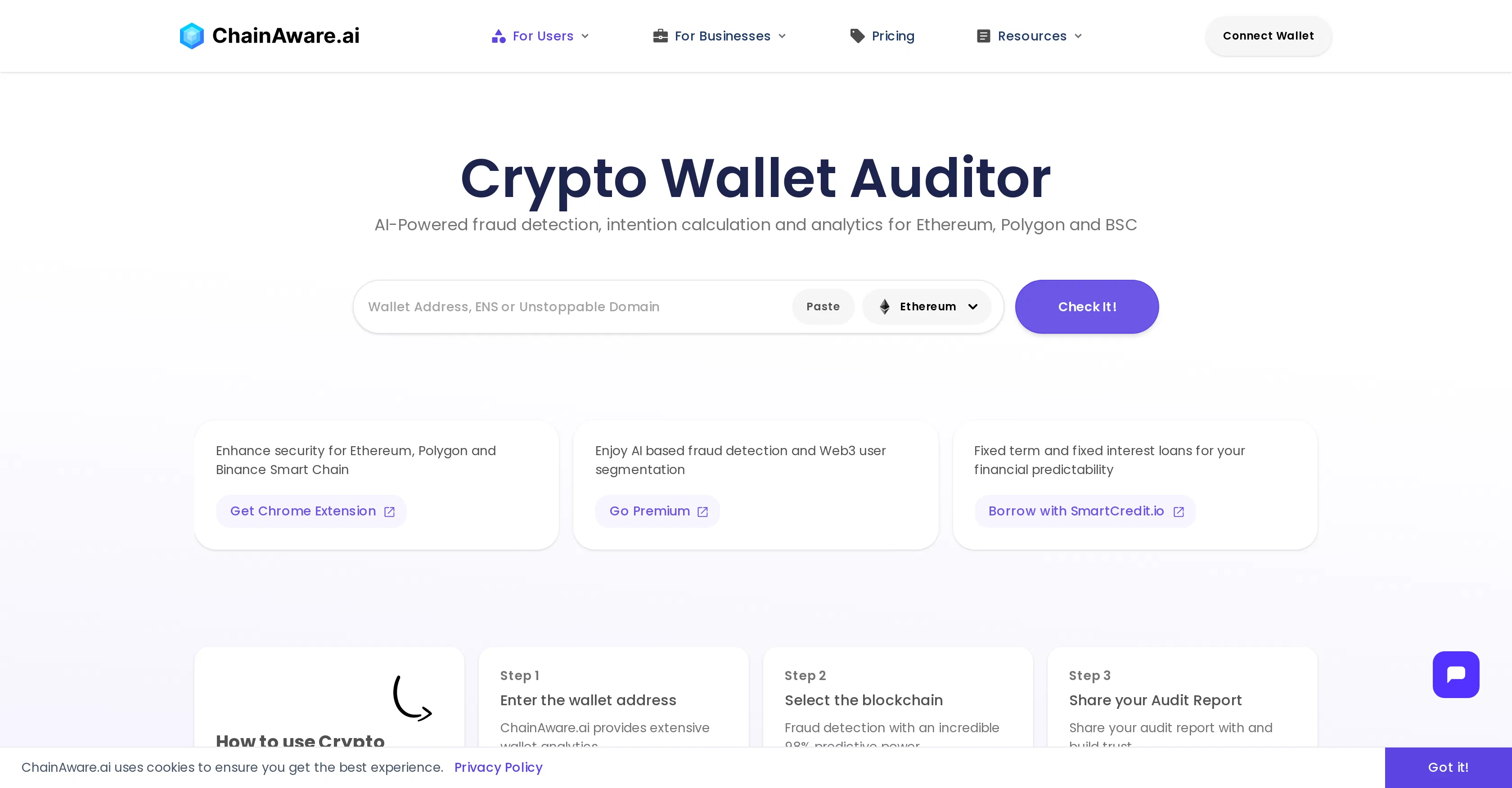 Chainaware screenshot