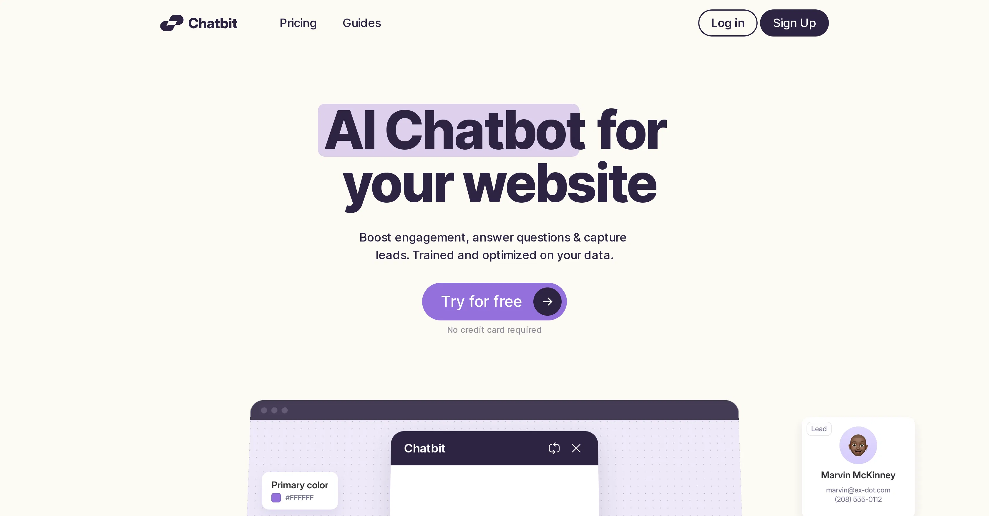 Chatbit screenshot