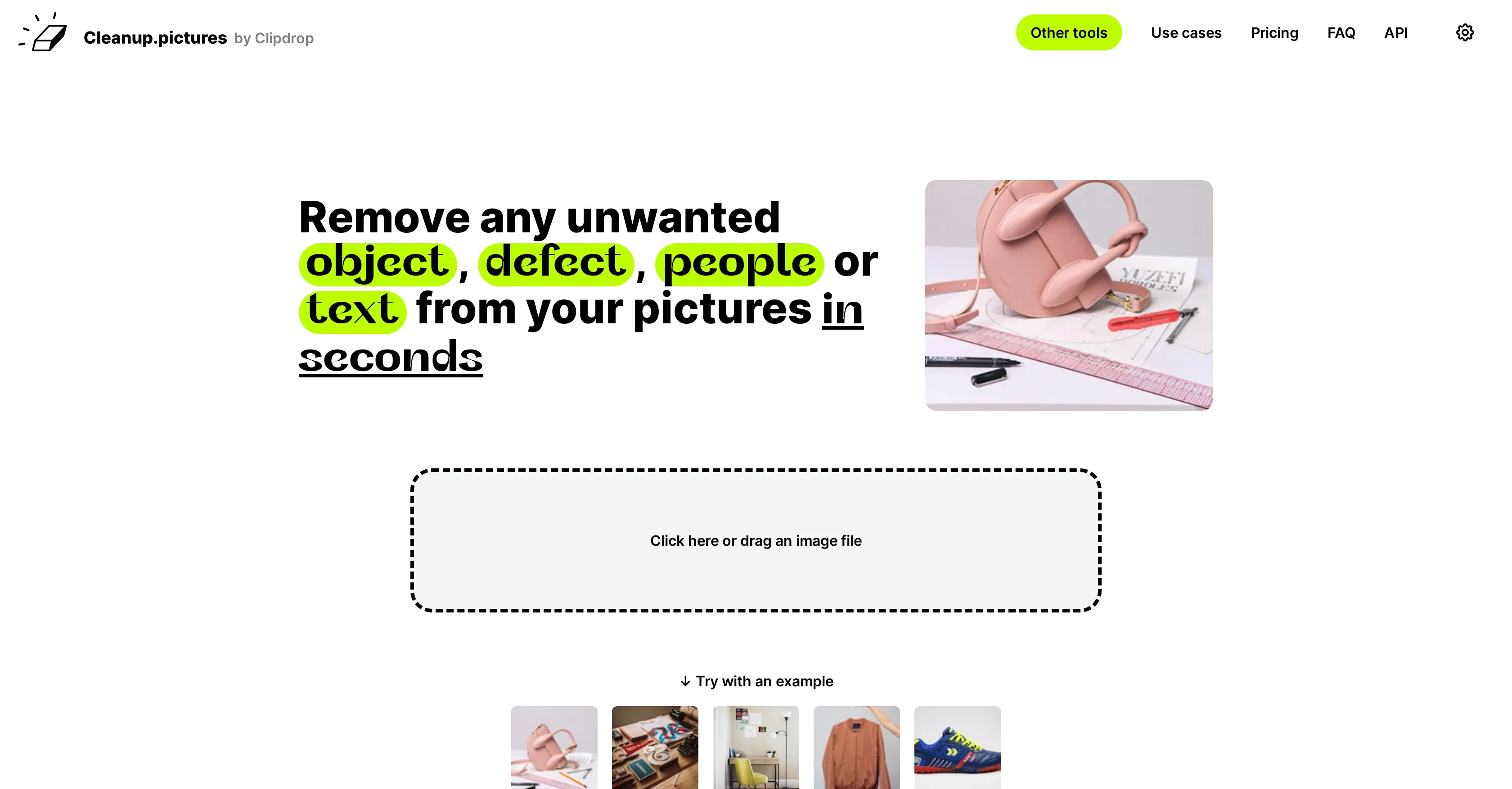 Cleanup pictures screenshot