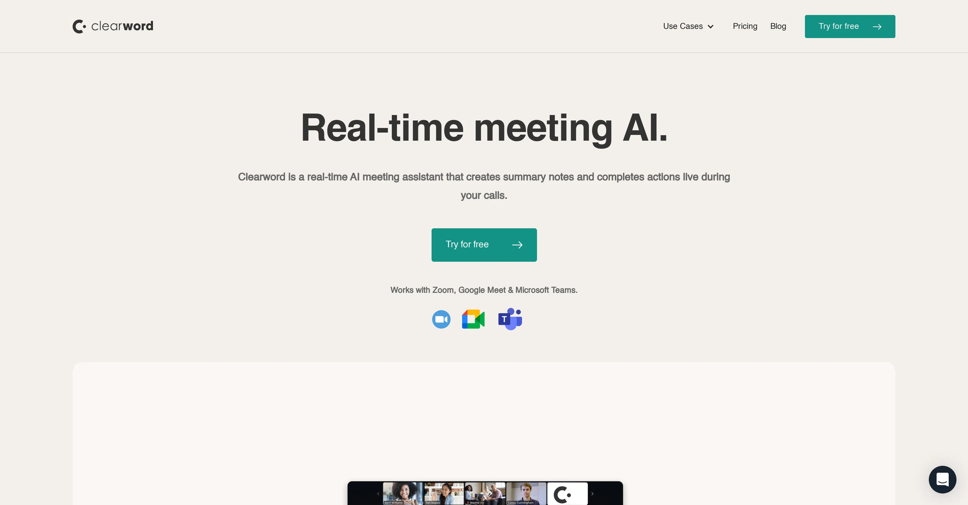 Clearword screenshot