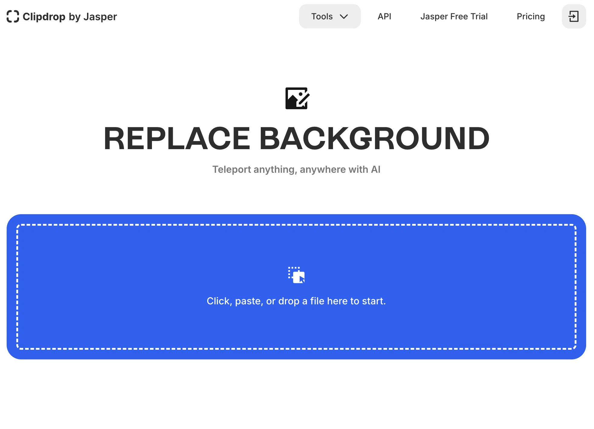 ClipDrop Replace Background screenshot