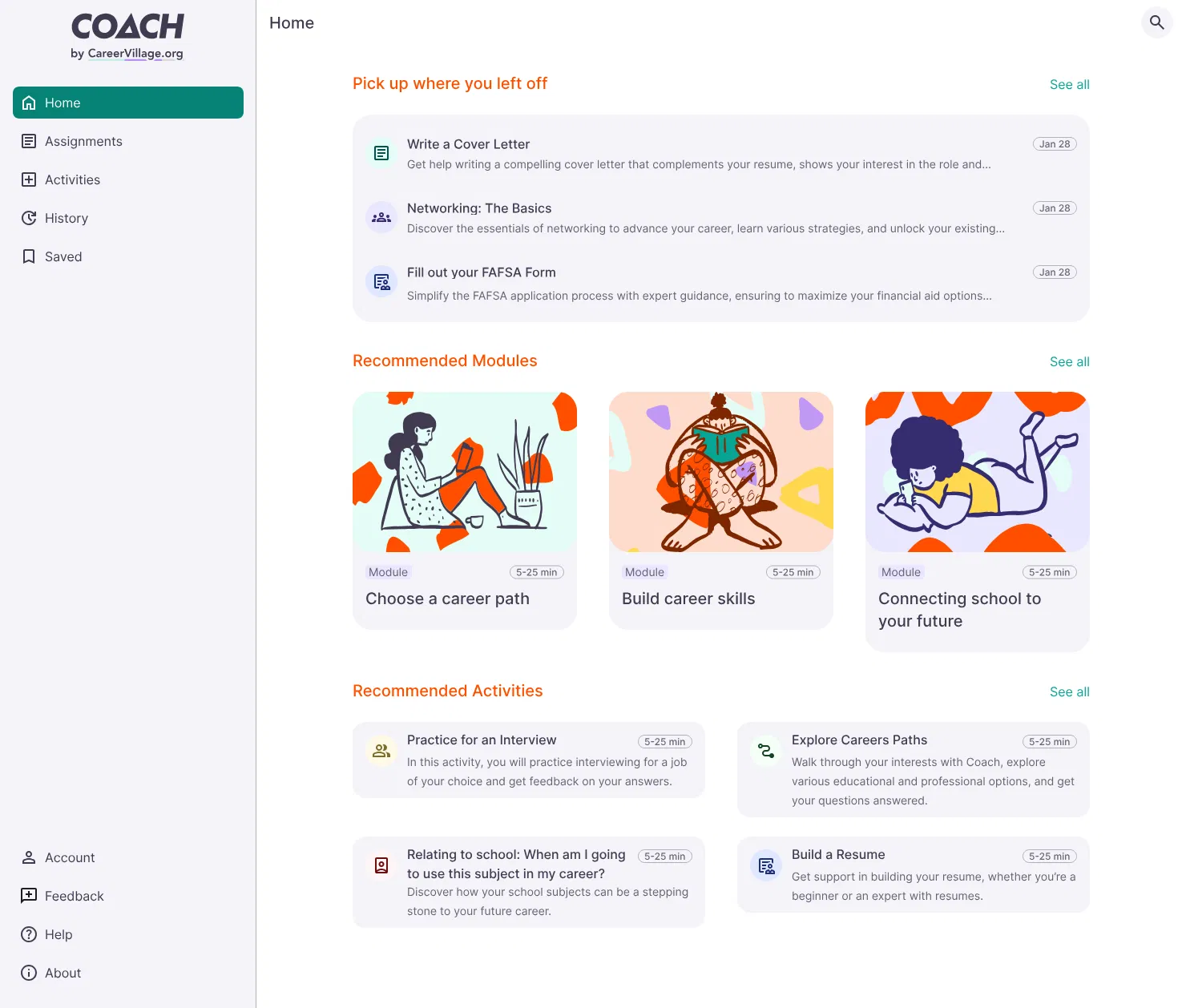 COACH screenshot
