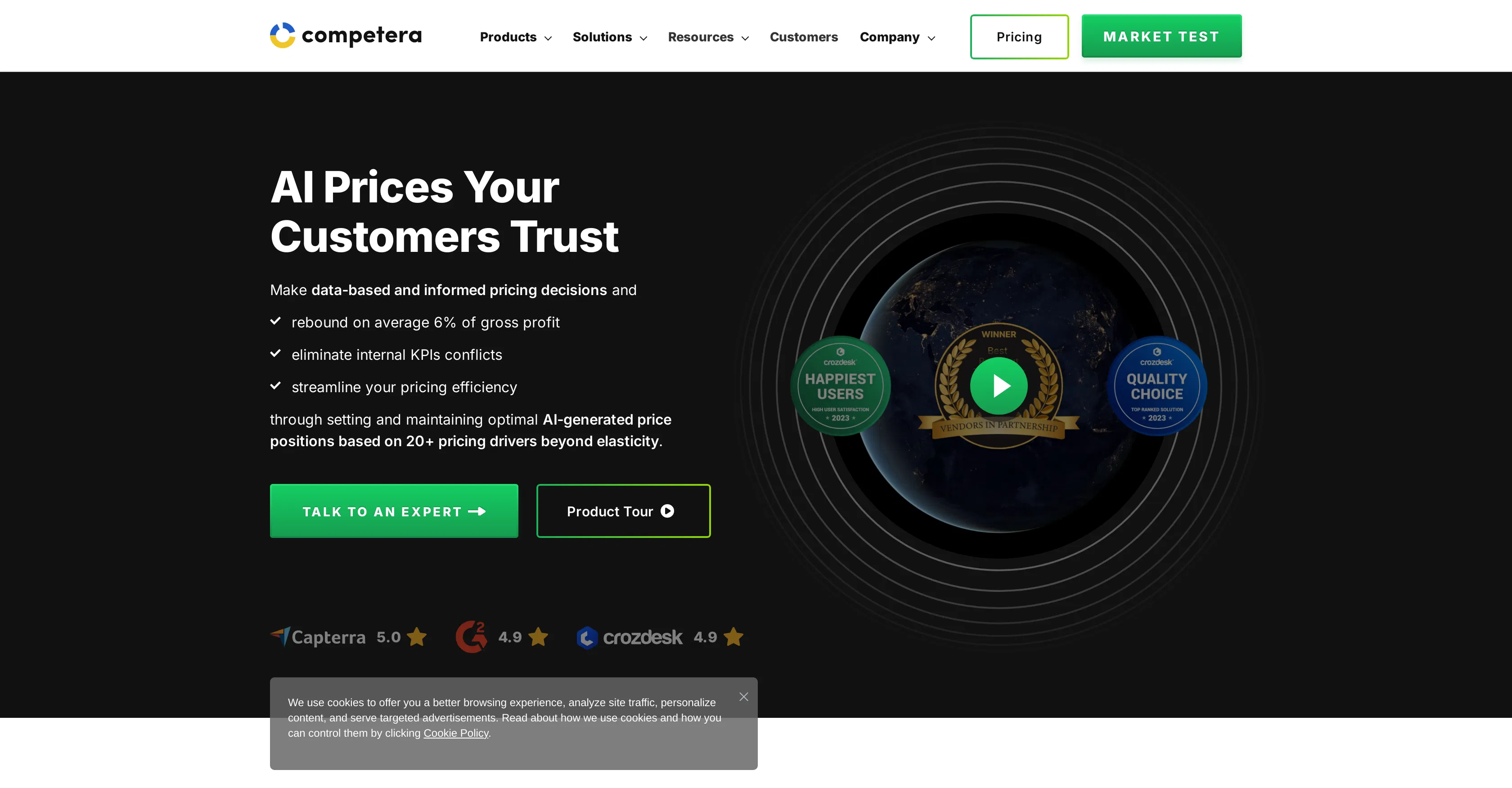 Competera screenshot