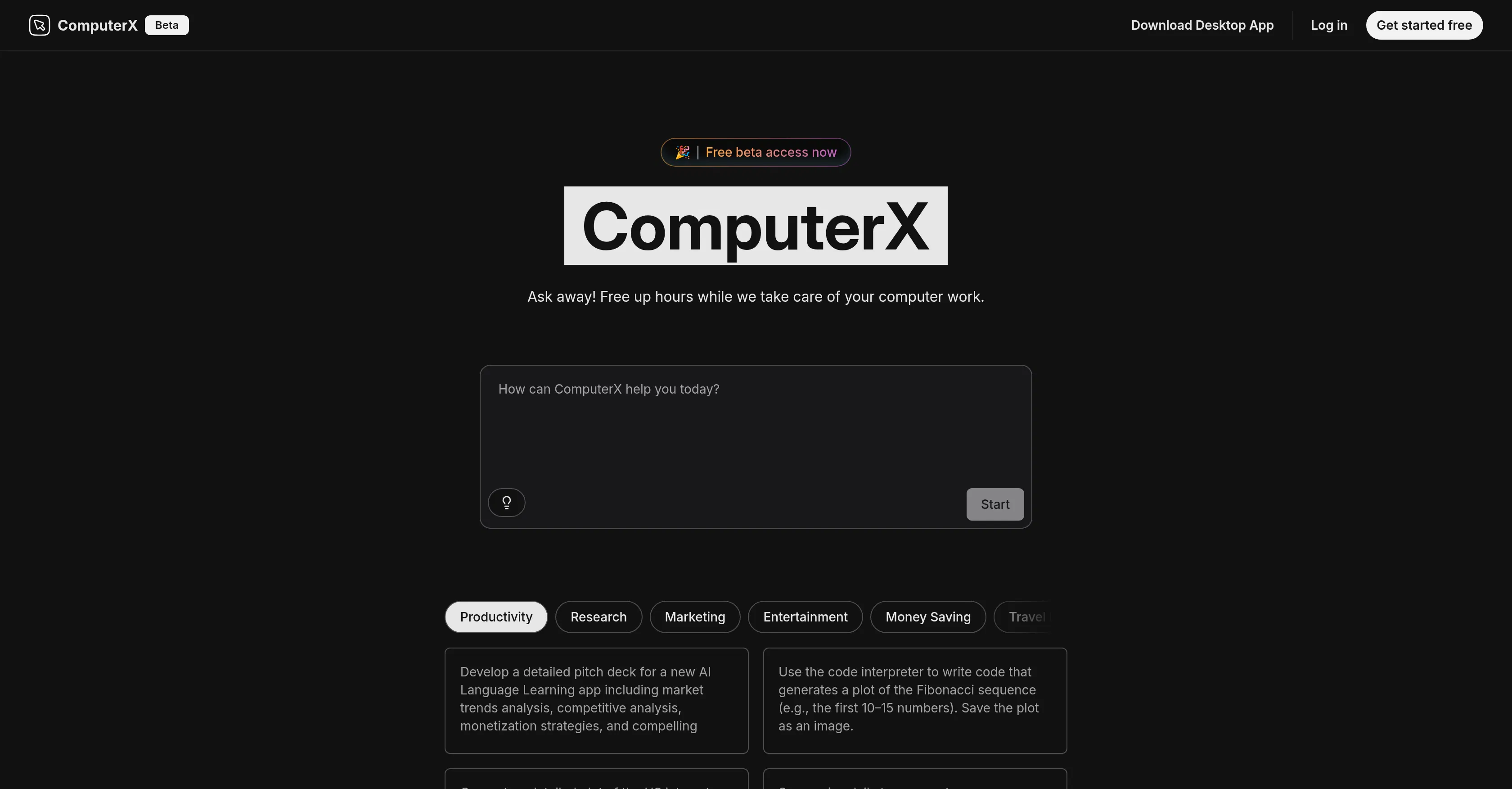 ComputerX screenshot
