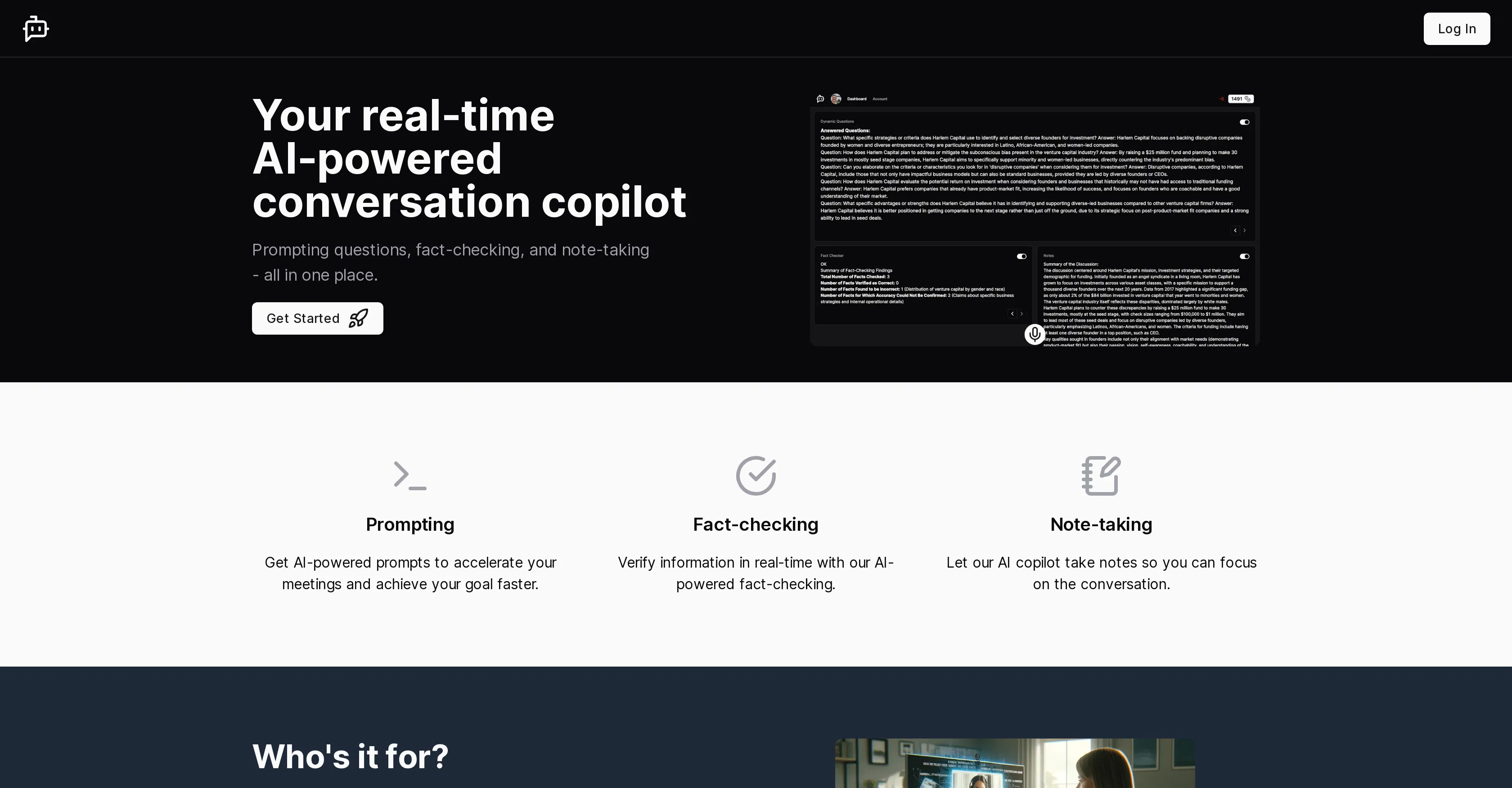ConversAItions screenshot