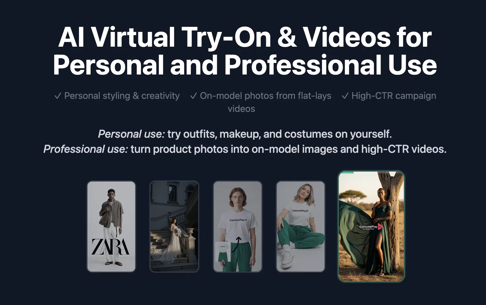 CostumePlay AI screenshot