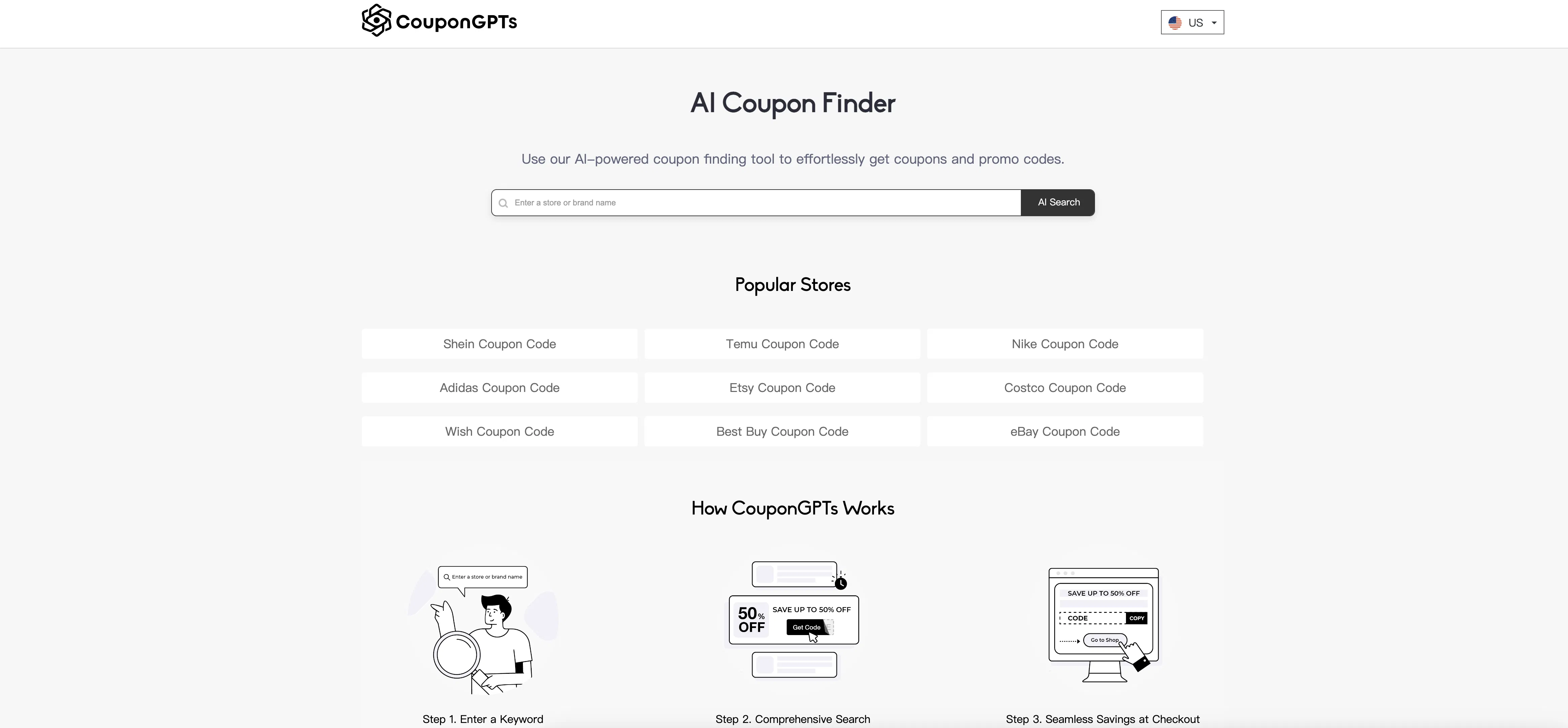 CouponGPTs screenshot