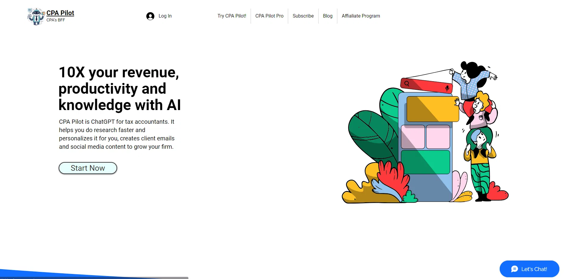 CPA Pilot screenshot