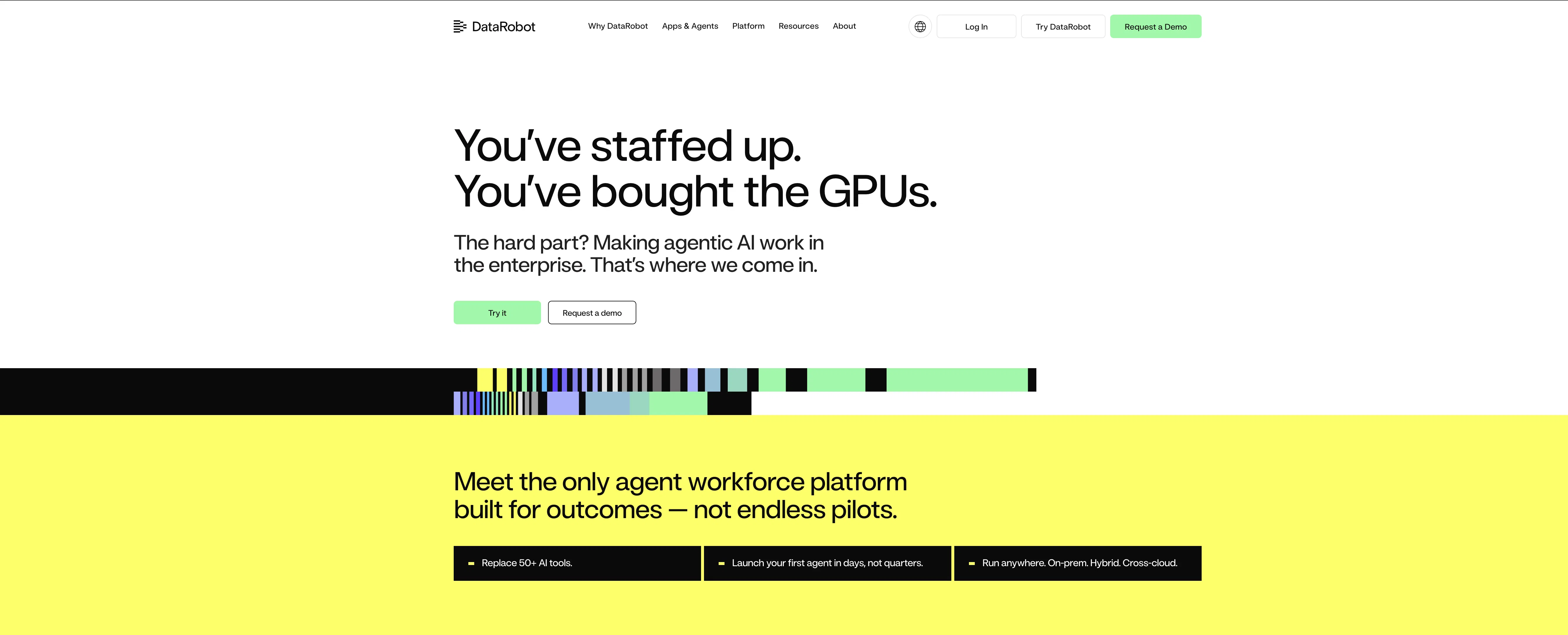 DataRobot screenshot