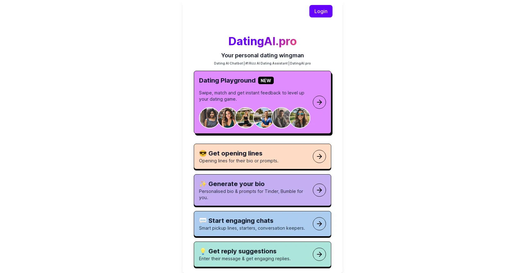 Dating AI Pro screenshot