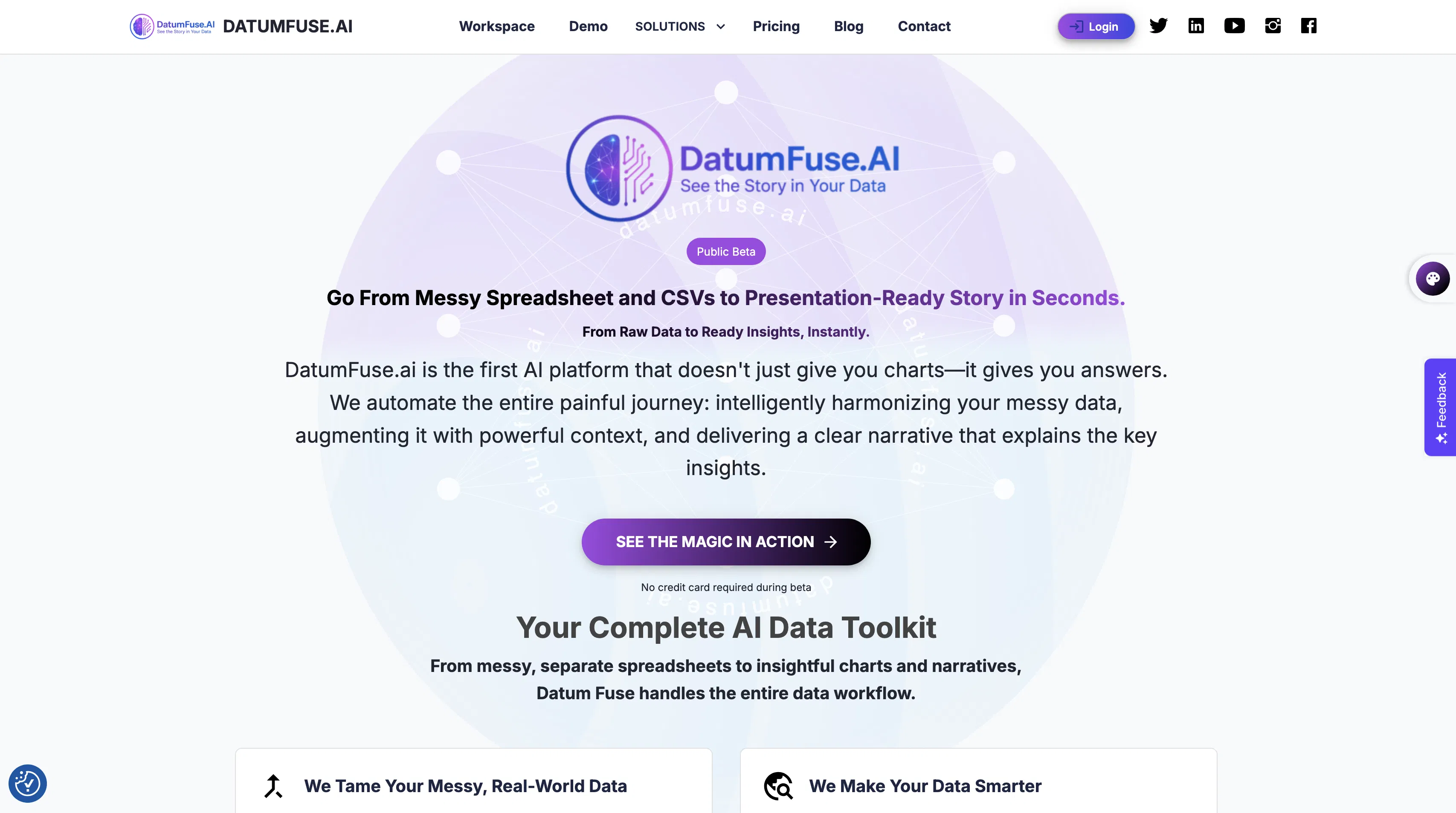 DatumFuse.AI screenshot