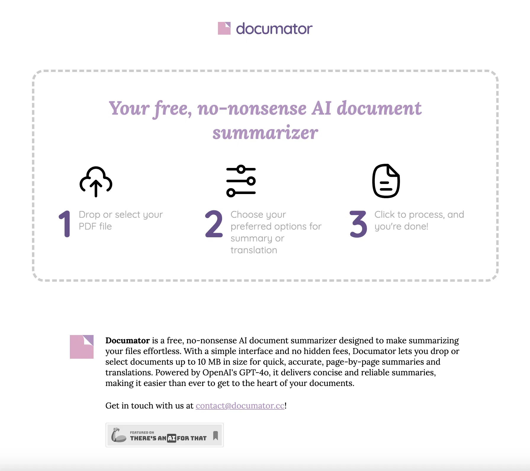 Documator screenshot