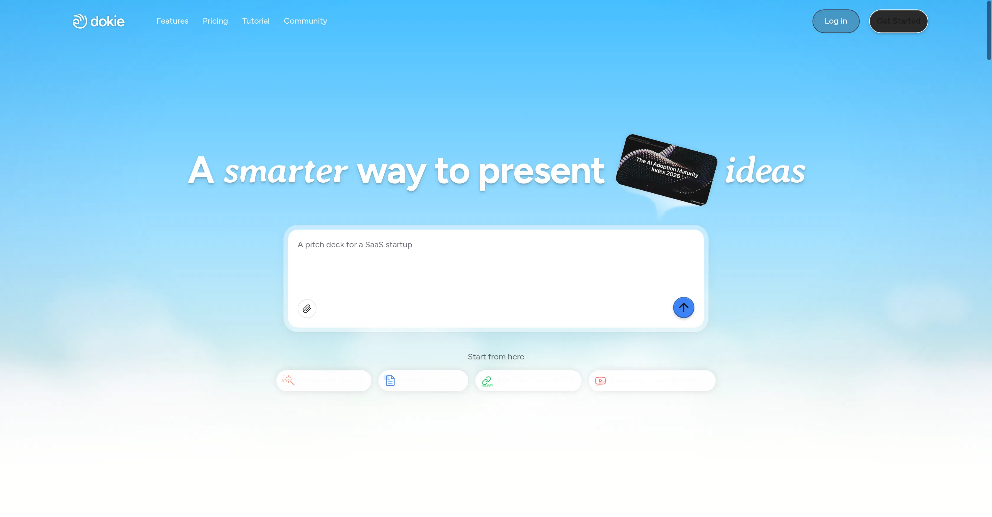Dokie: AI Presentation Maker screenshot