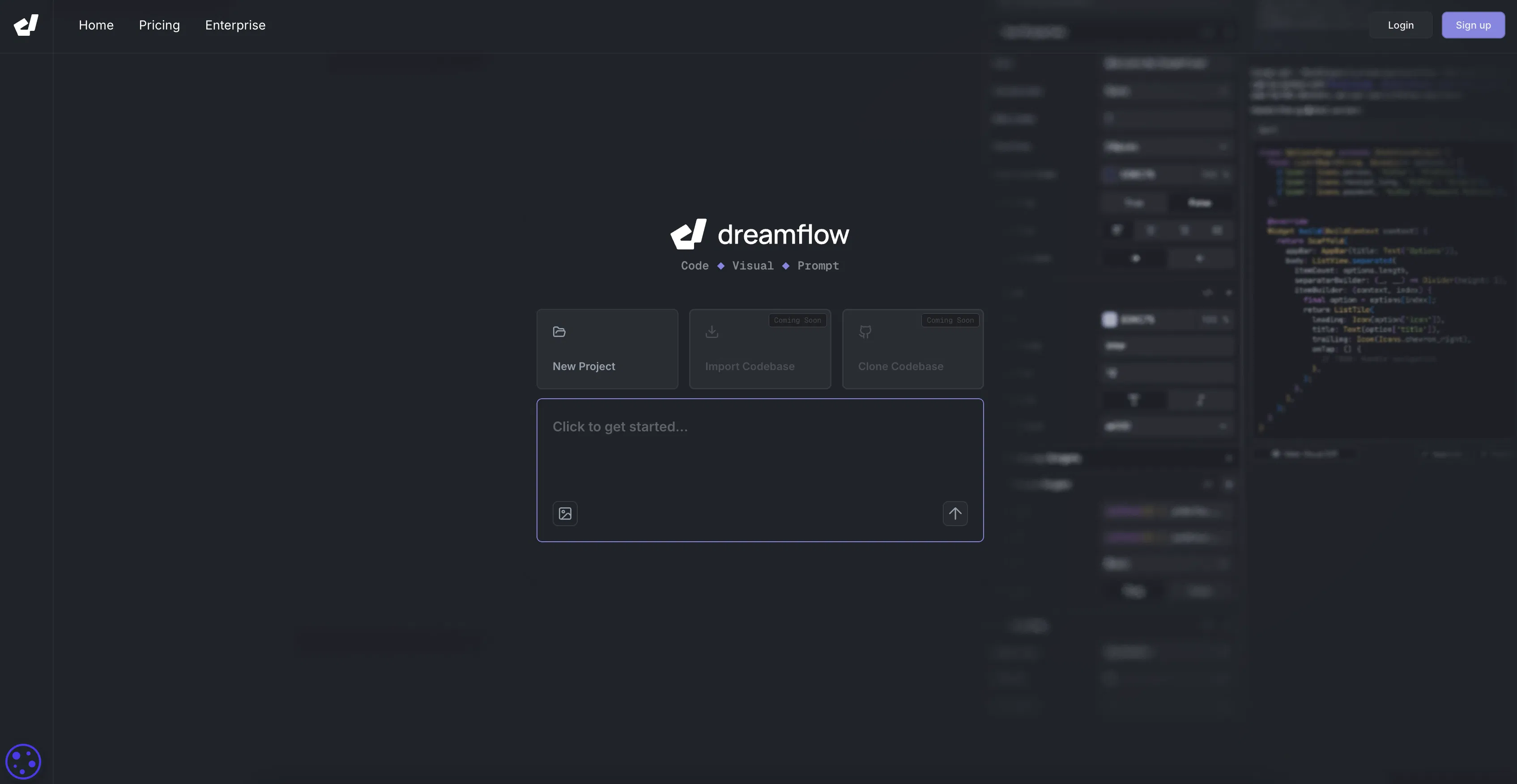 Dreamflow screenshot