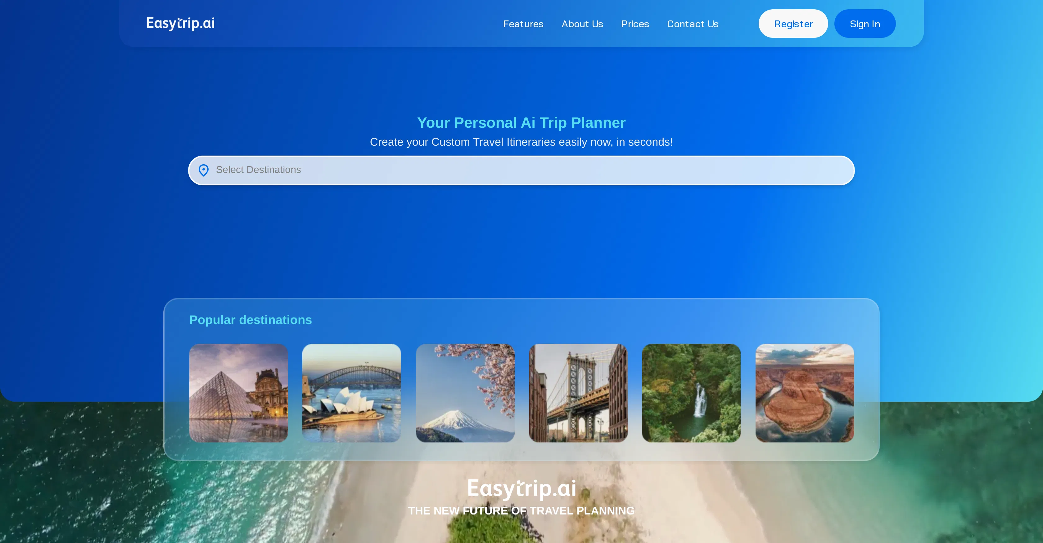 EasyTrip.AI screenshot