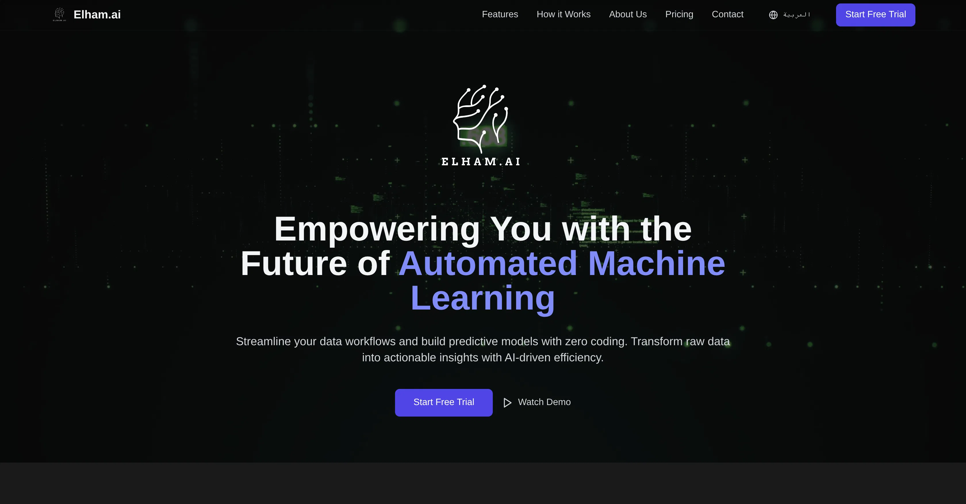 Elham.ai screenshot