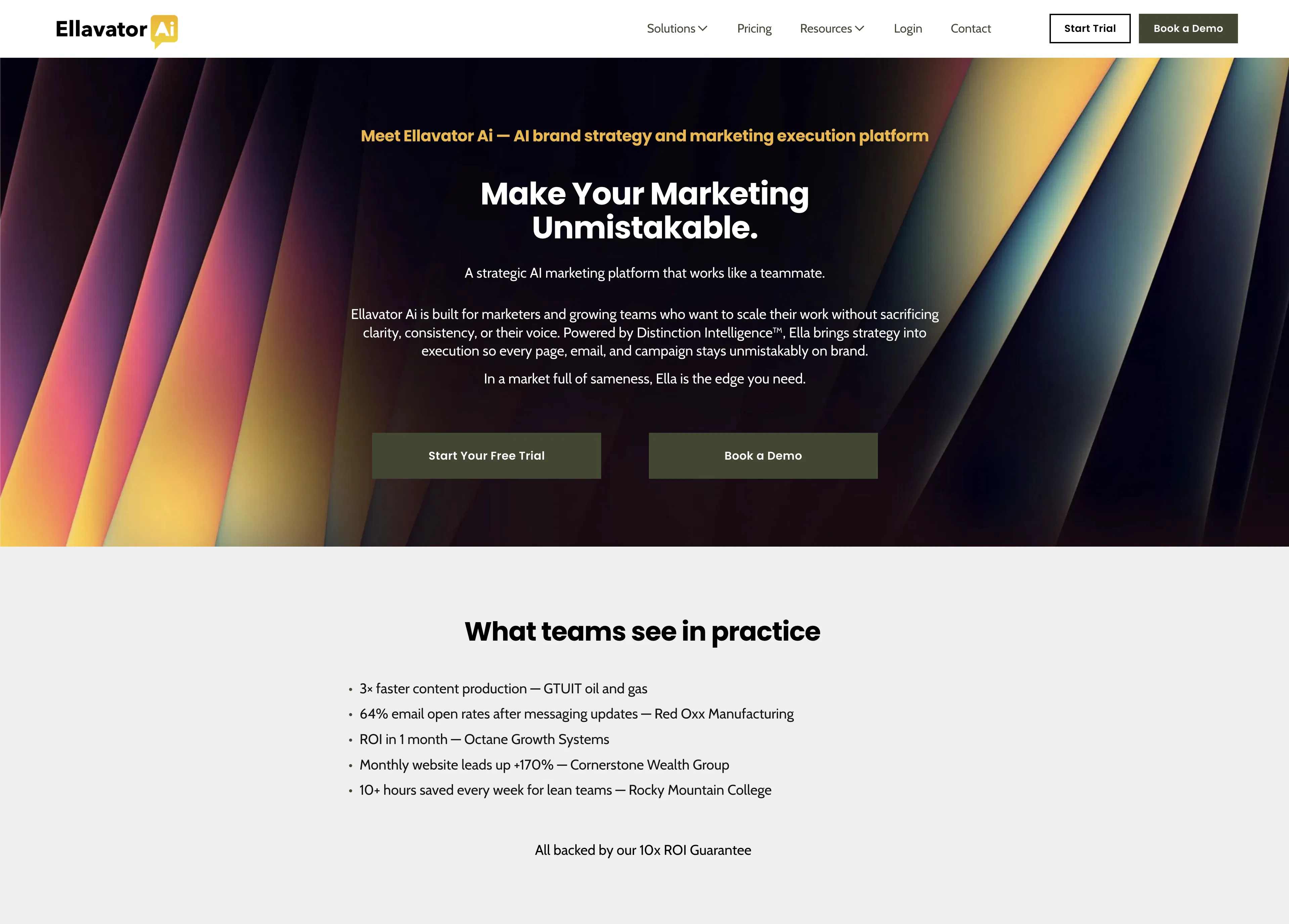 Ellavator AI screenshot