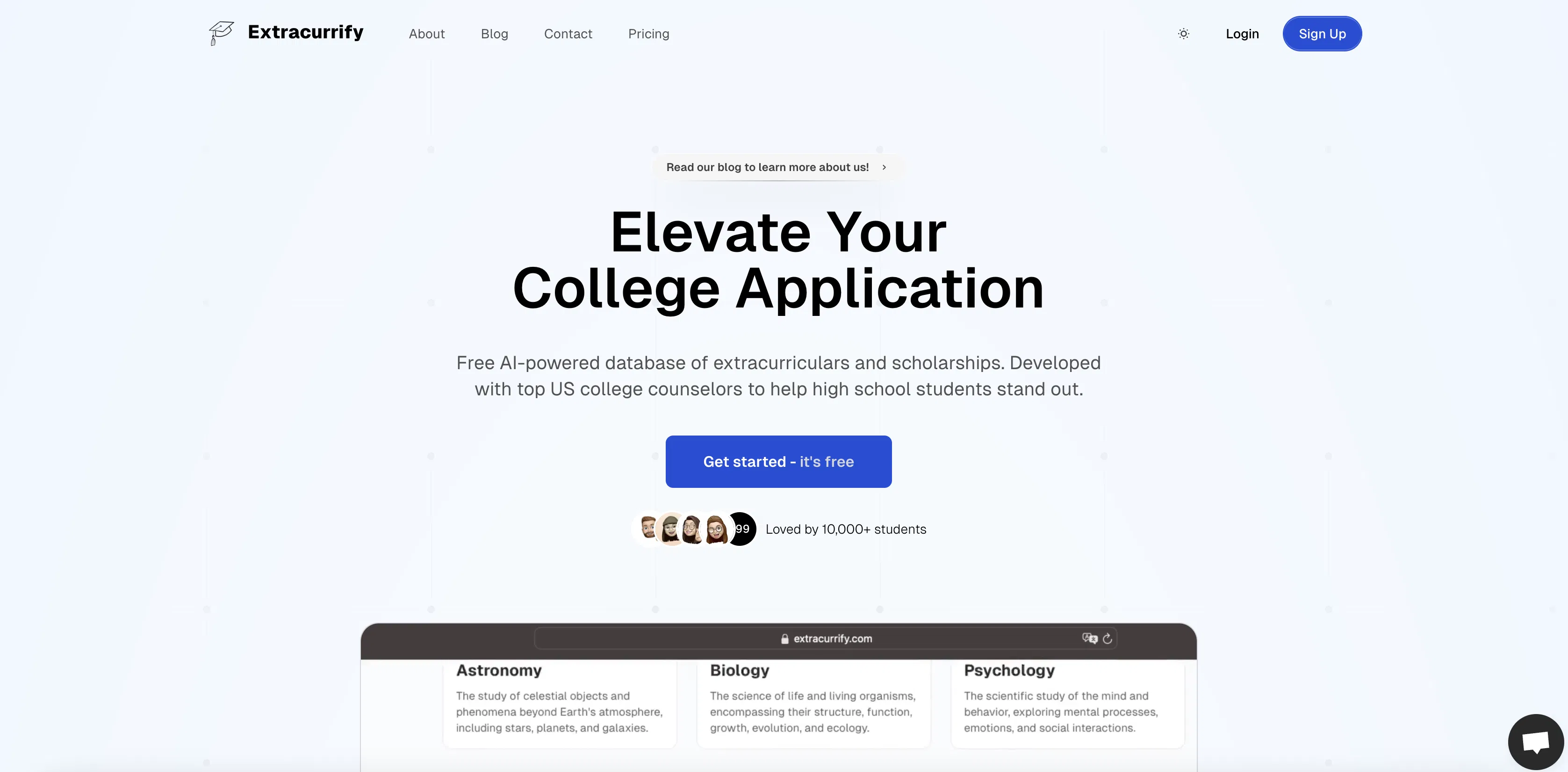 Extracurrify screenshot