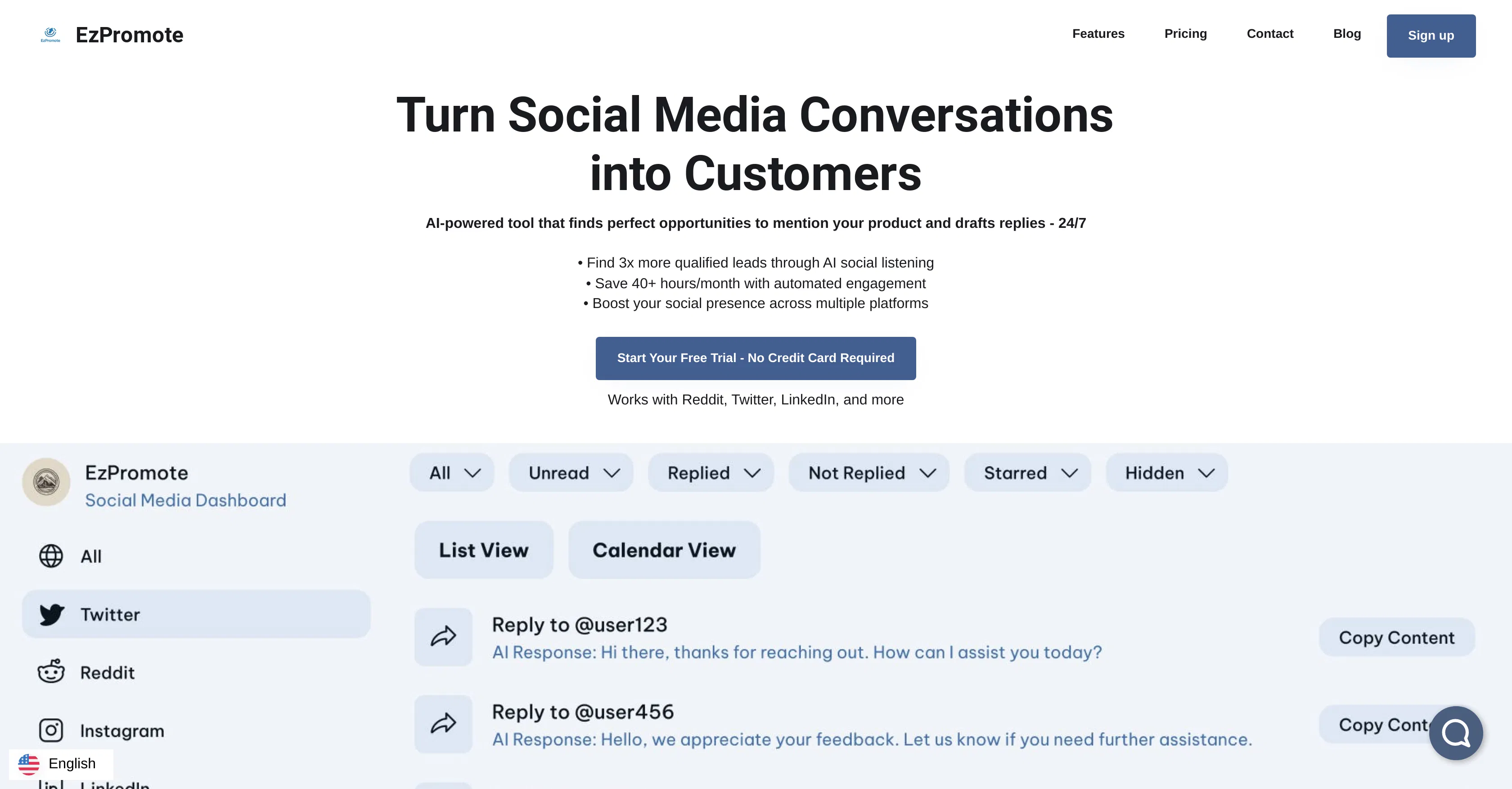 EzPromote screenshot