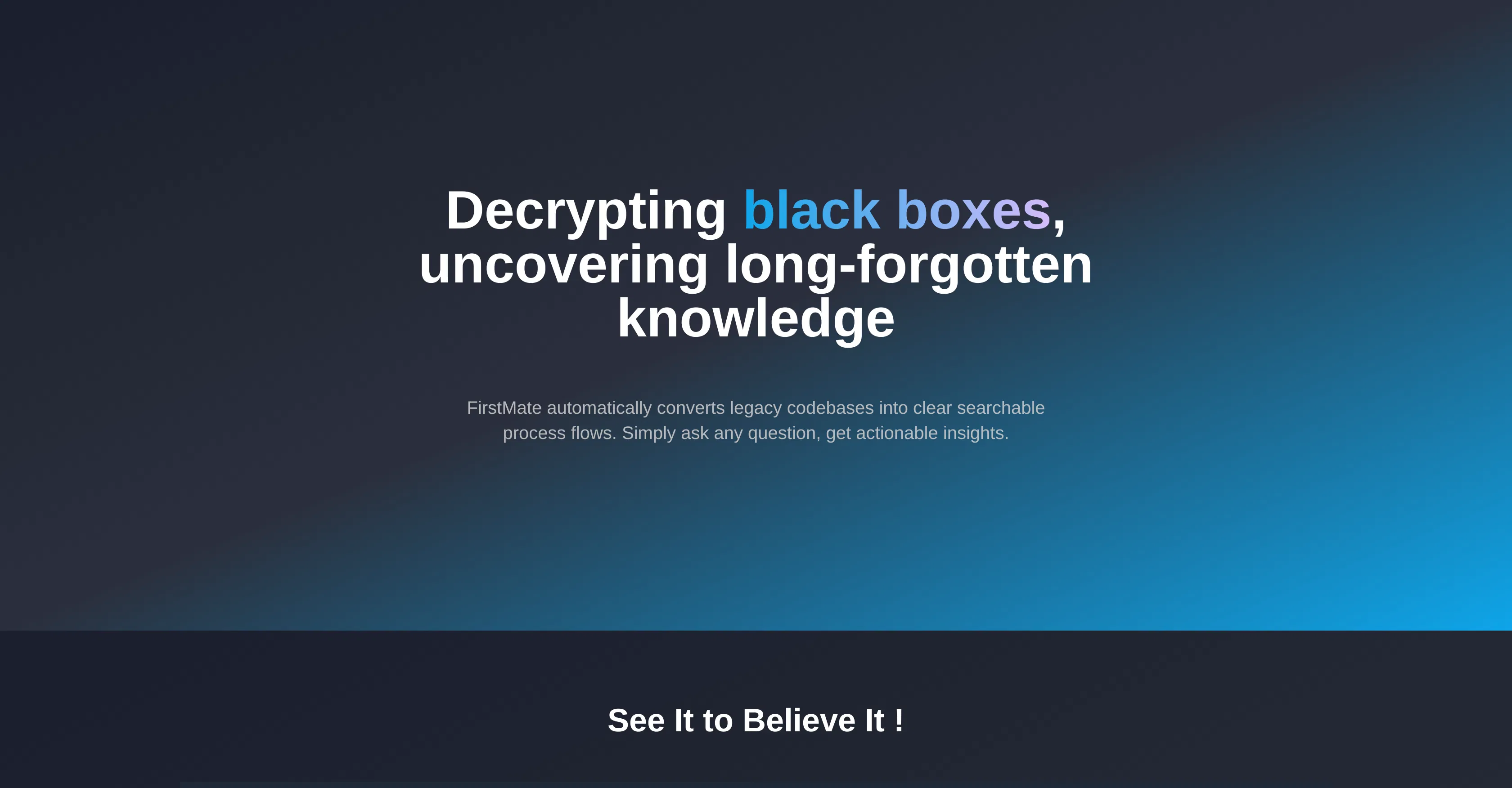 FirstMate screenshot