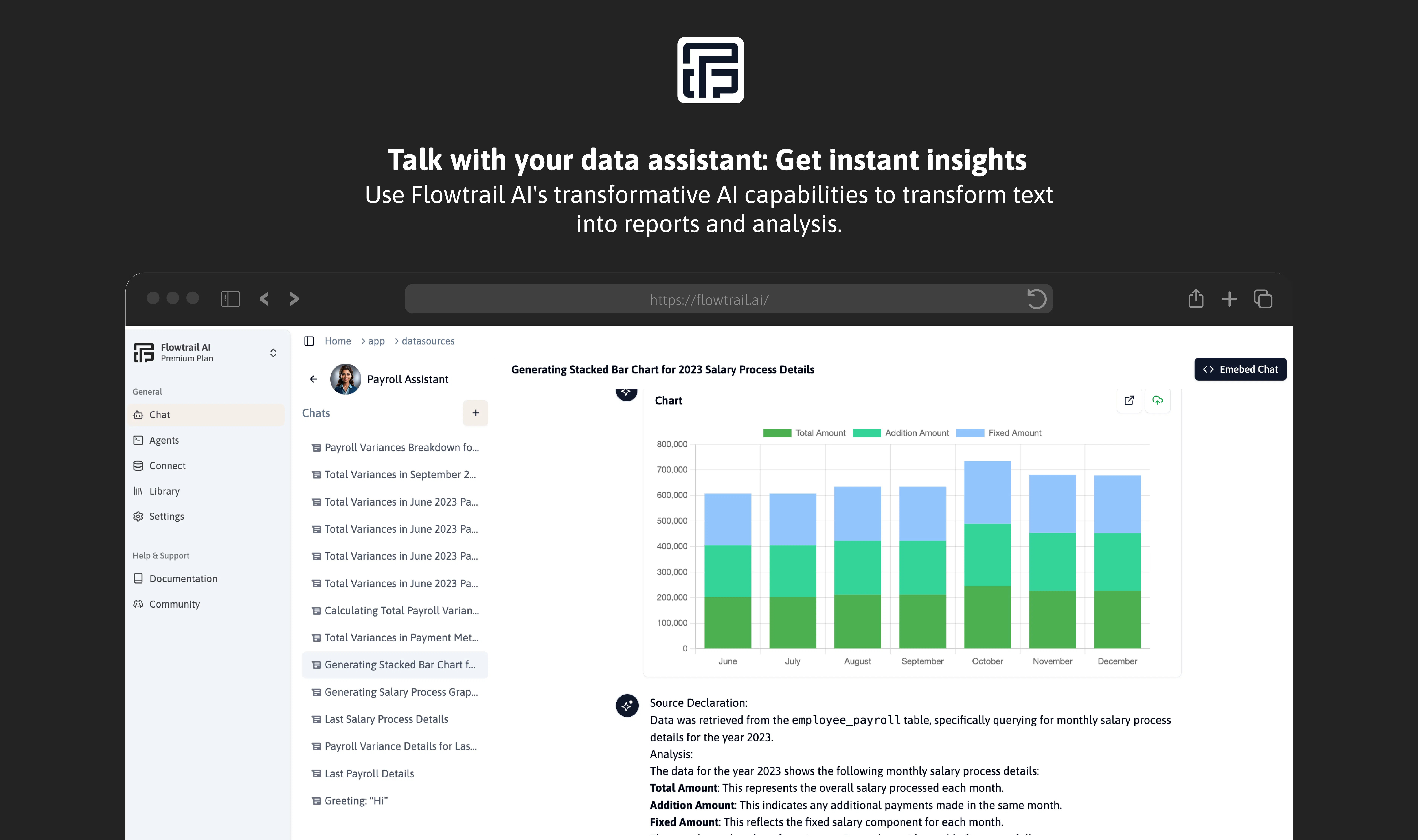 Flowtrail AI screenshot