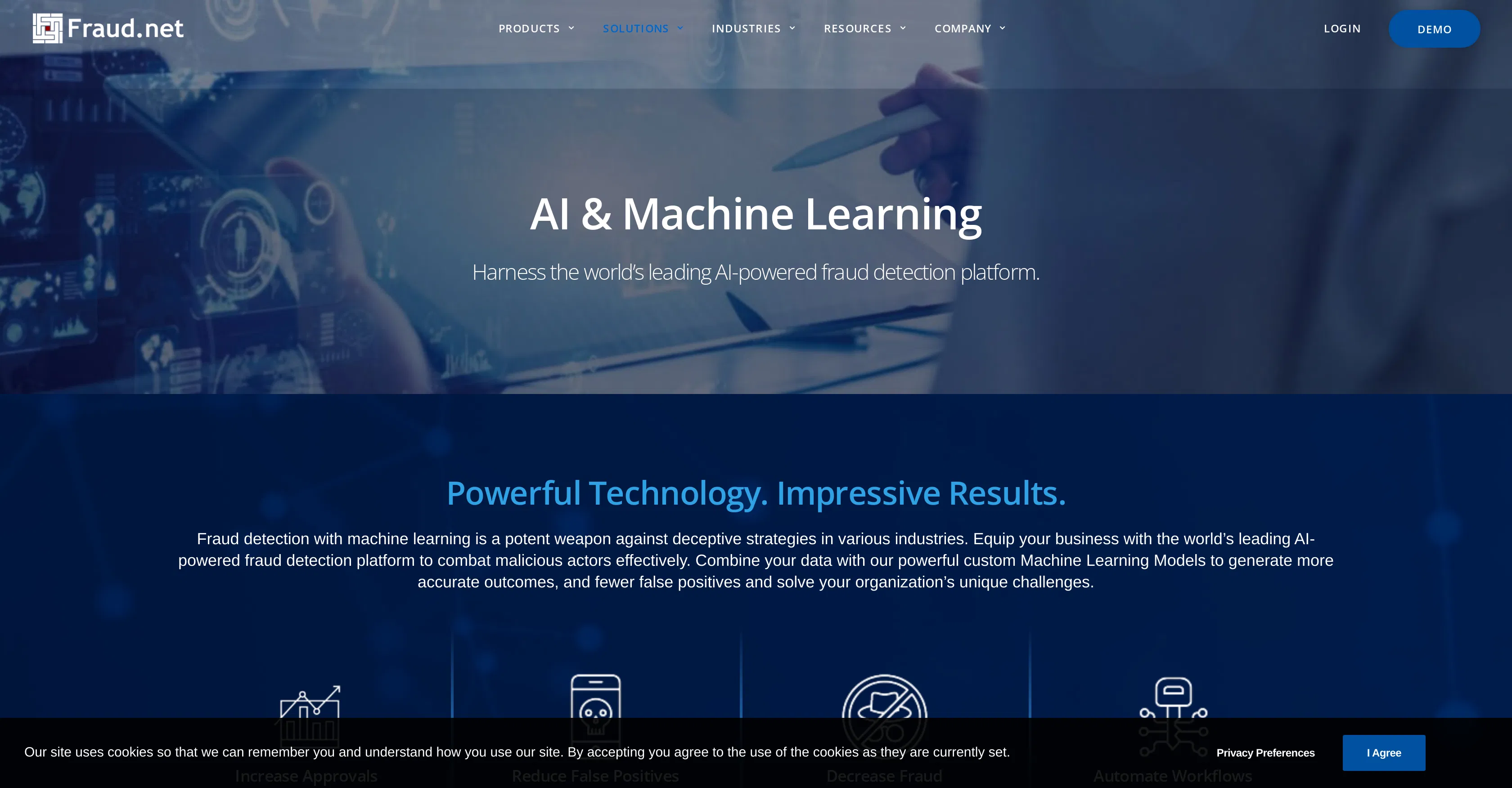 Fraud.net screenshot